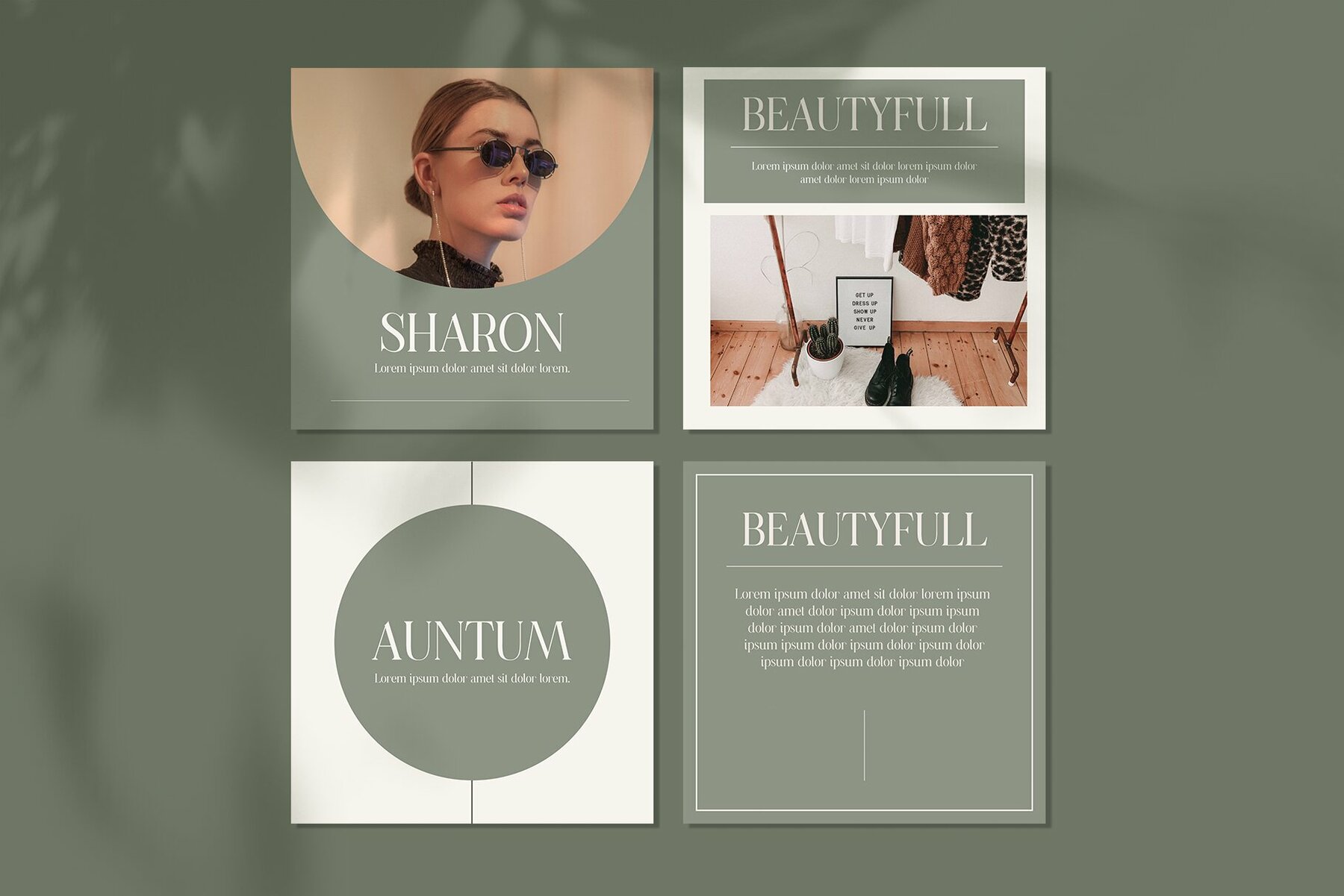 AUNTUM Instagram Template AUNTUM Instagram Template