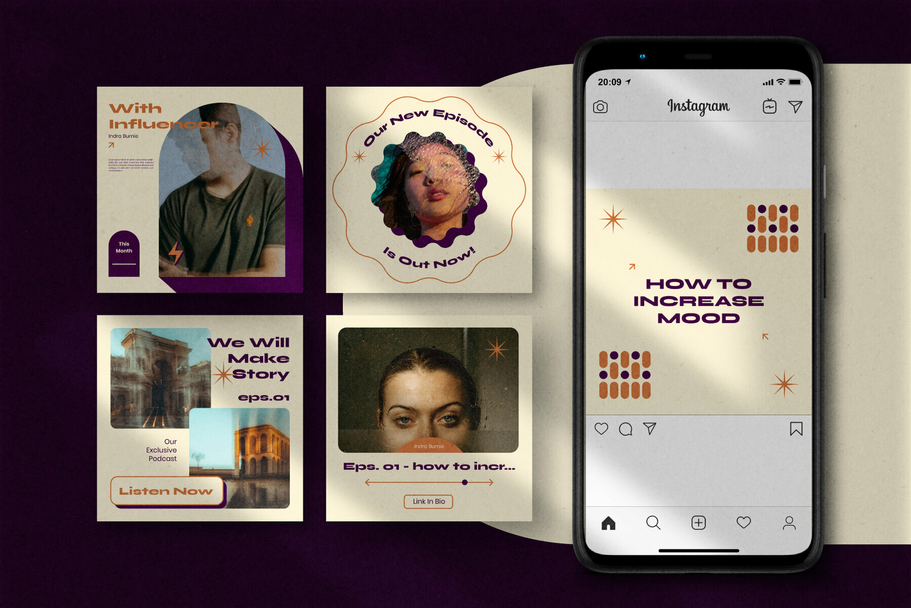 Pietro Instagram Template Pietro Instagram Template