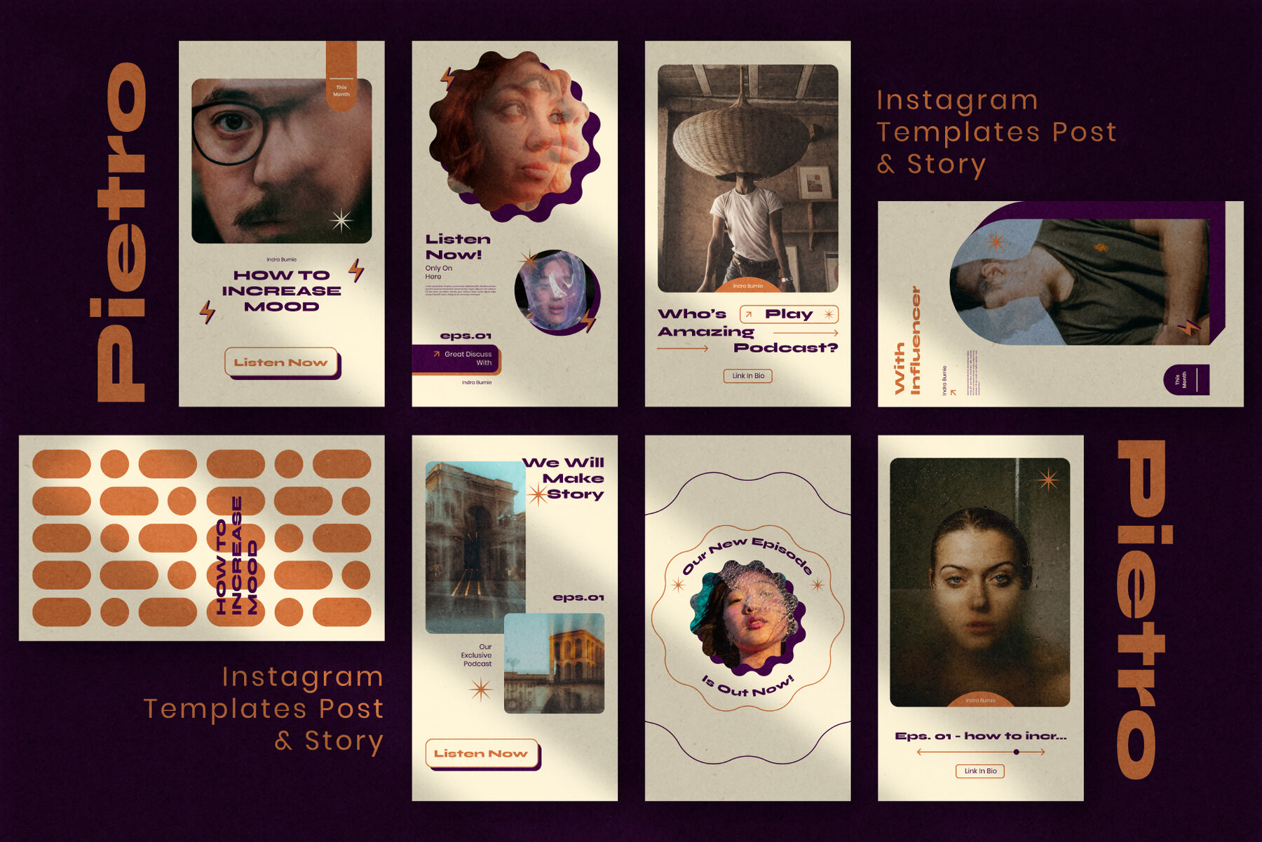 Pietro Instagram Template Pietro Instagram Template