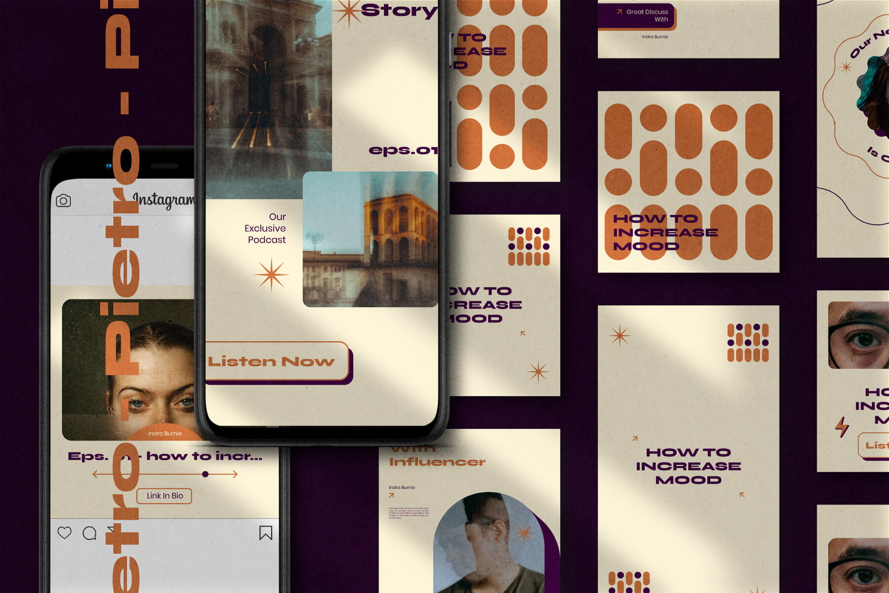 Pietro Instagram Template Pietro Instagram Template