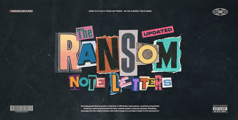 Ransom Note Letters
