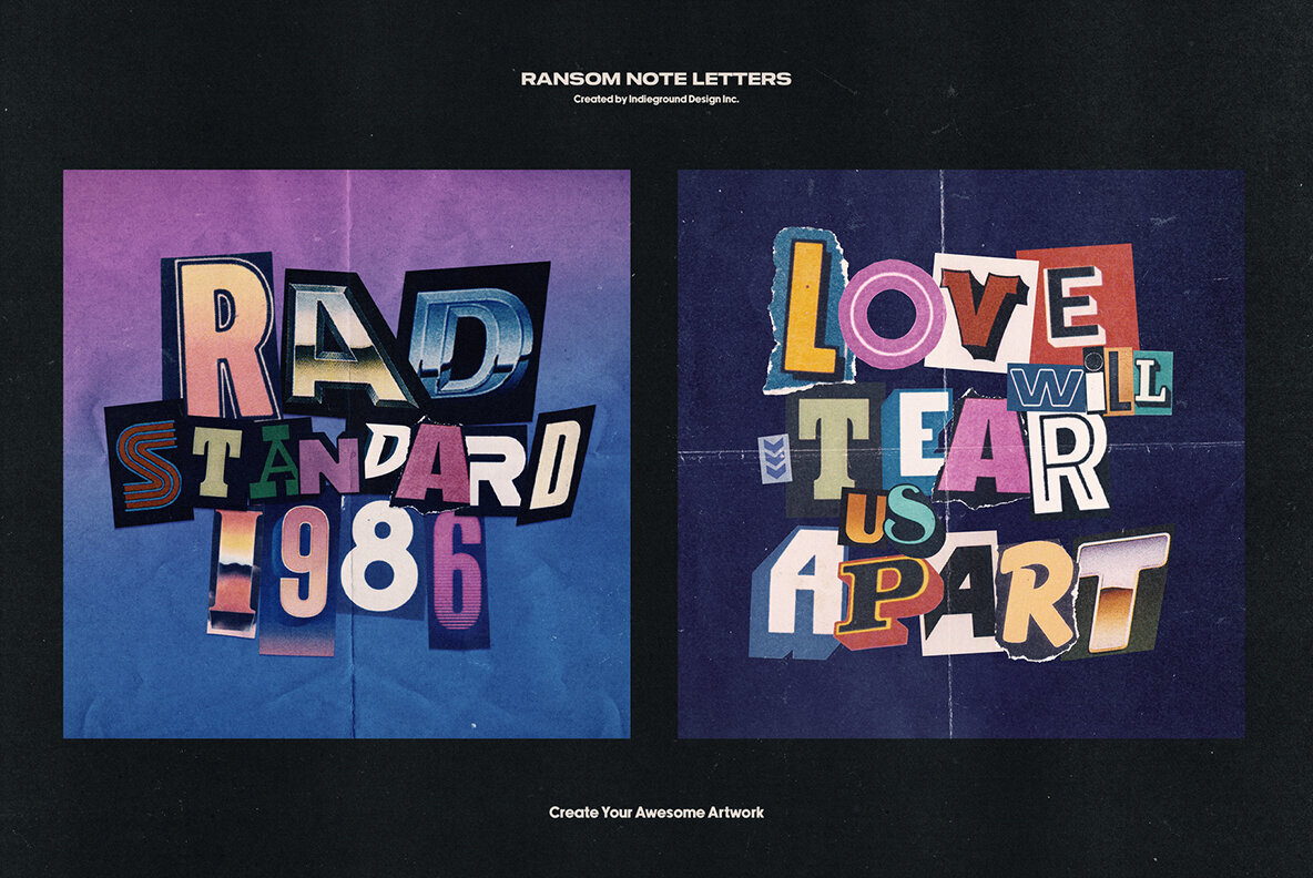 Ransom Note Letters Ransom Note Letters