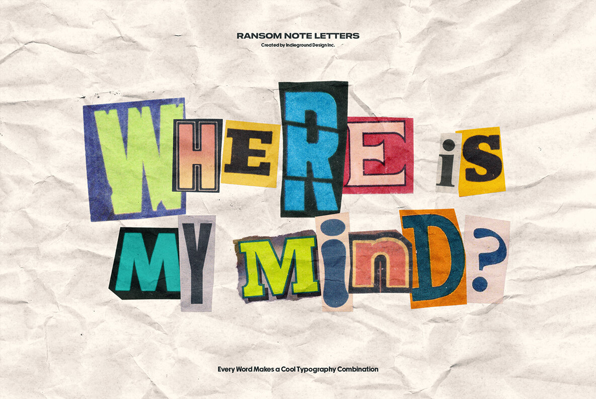 Ransom Note Letters Ransom Note Letters