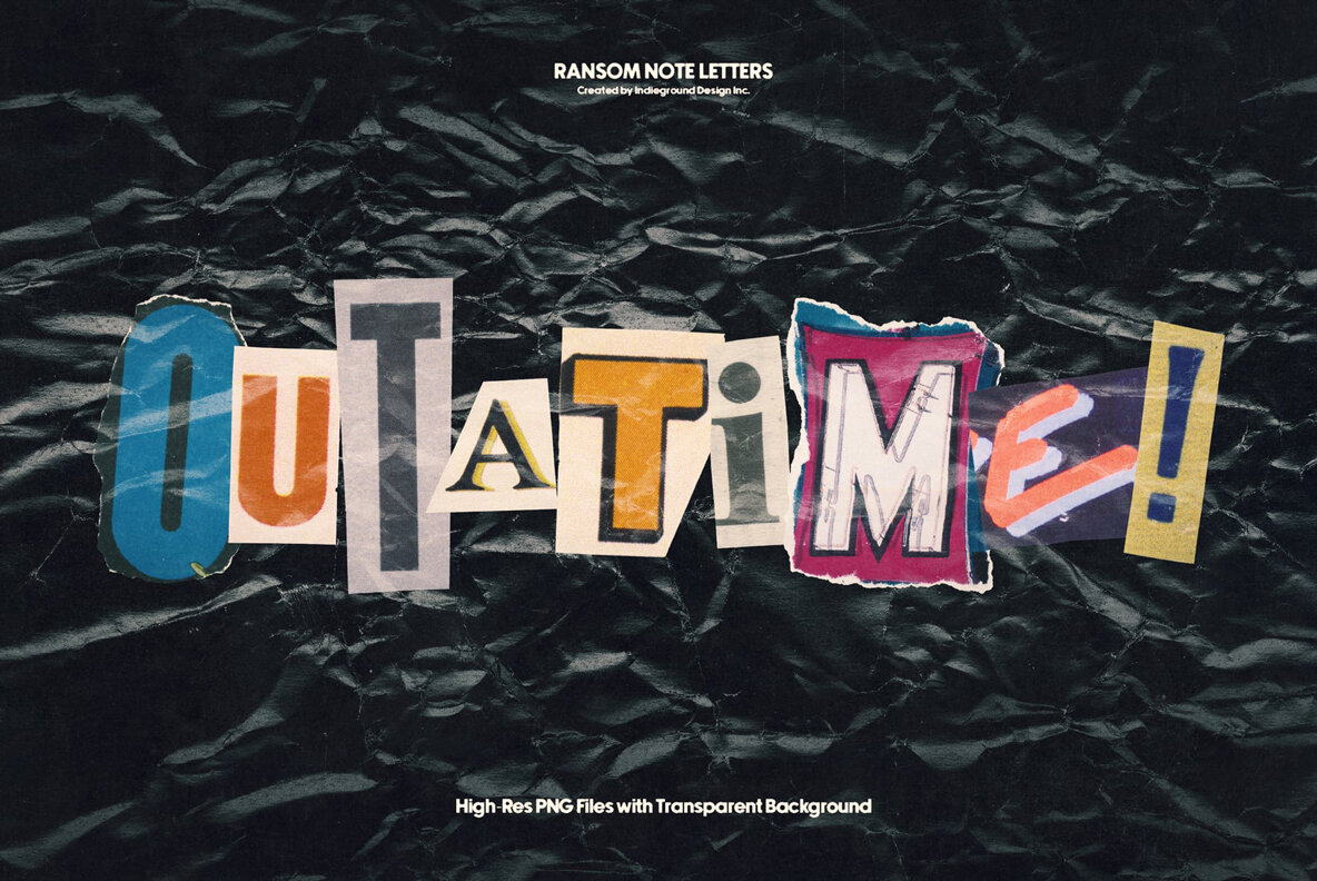 Ransom Note Letters 15