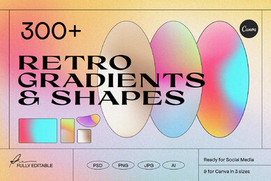 Angeles   Gradients  Shapes