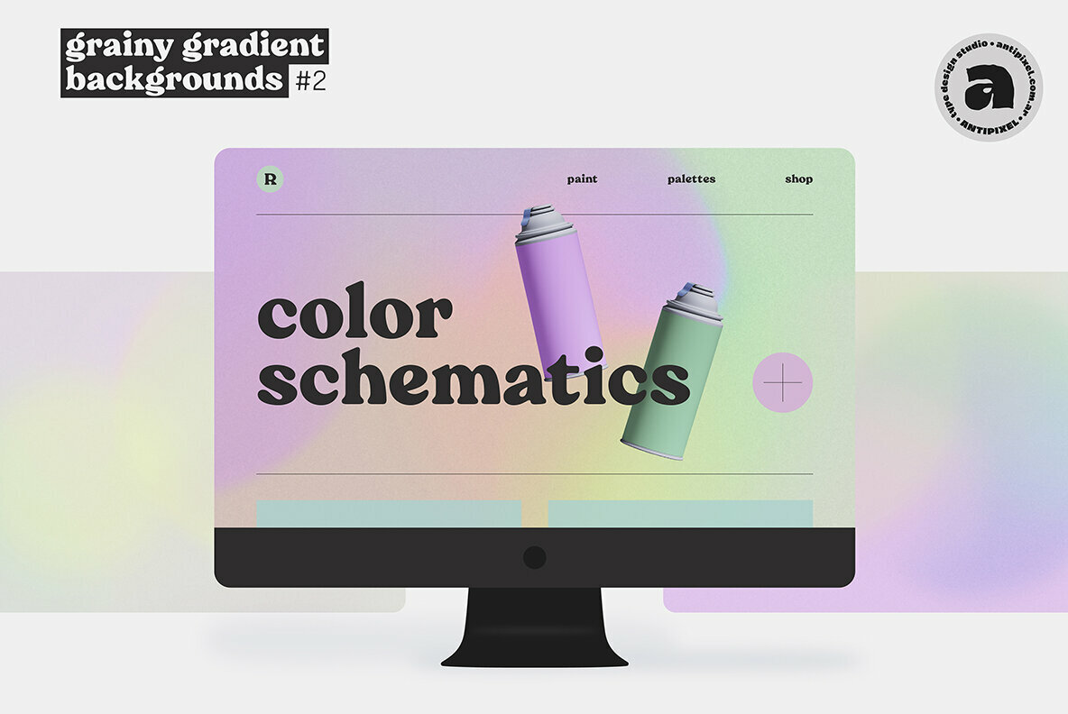 Grainy Gradient Backgrounds 2 Grainy Gradient Backgrounds 2