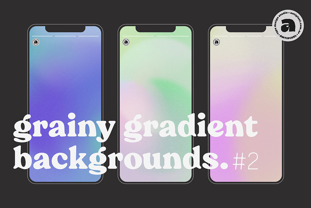 Grainy Gradient Backgrounds 2 Grainy Gradient Backgrounds 2