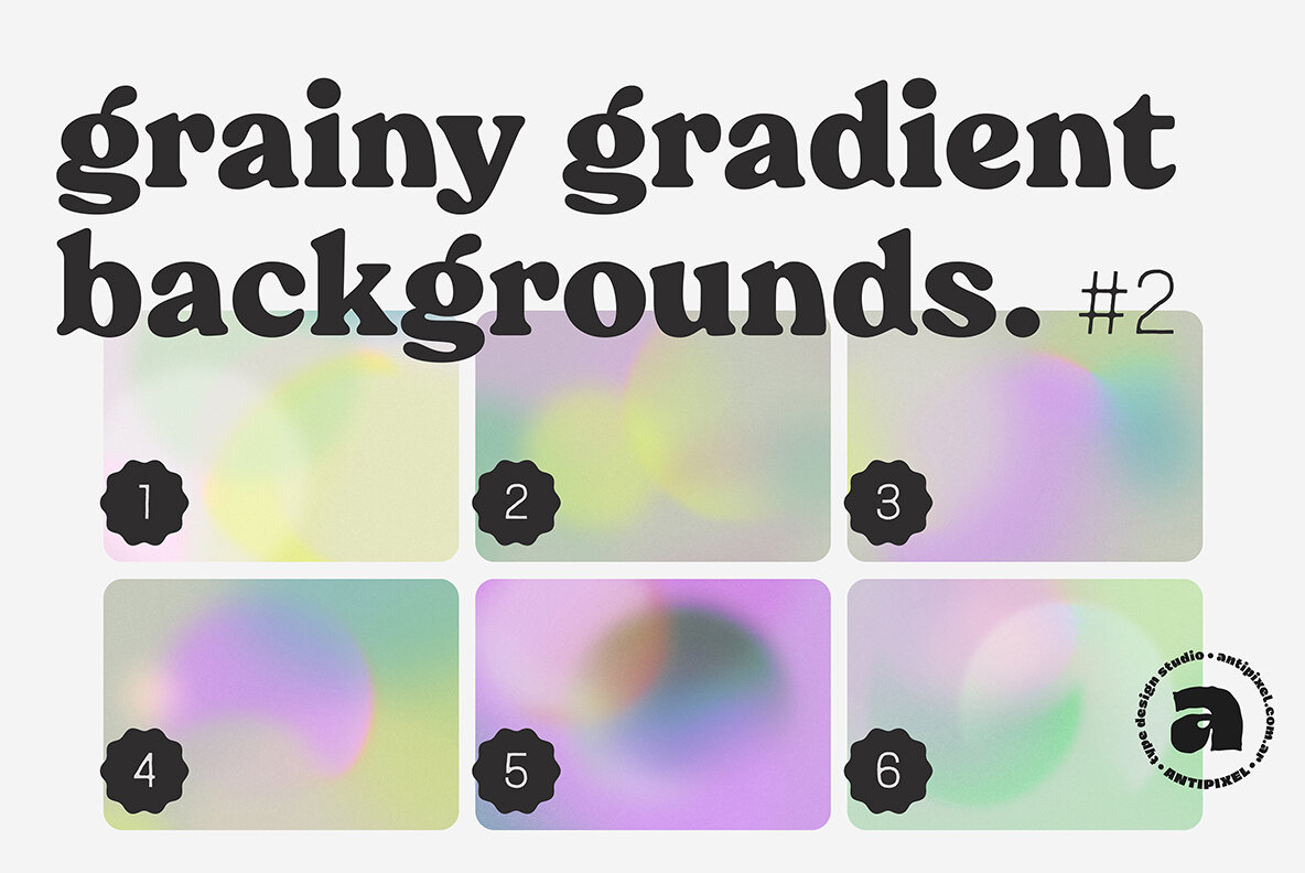 Grainy Gradient Backgrounds 2 Grainy Gradient Backgrounds 2