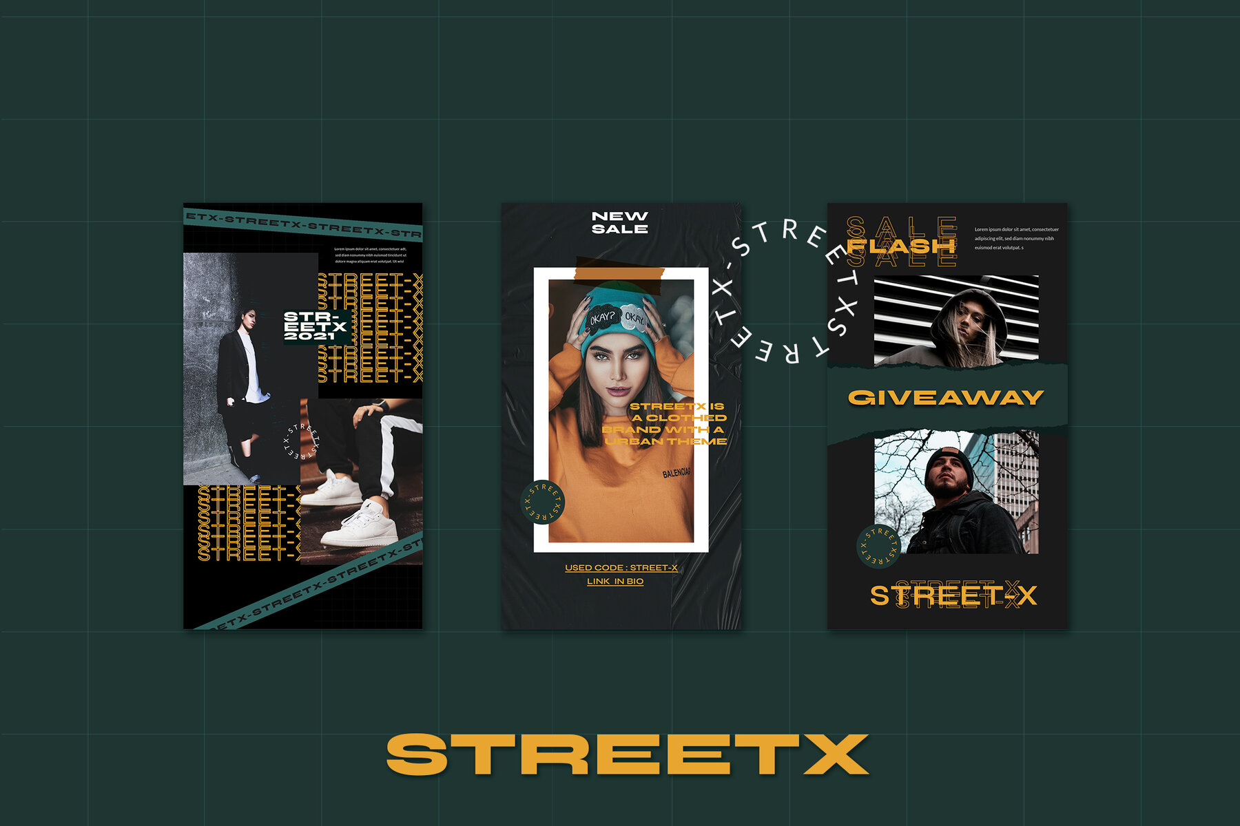 STREETX Instagram Template STREETX Instagram Template