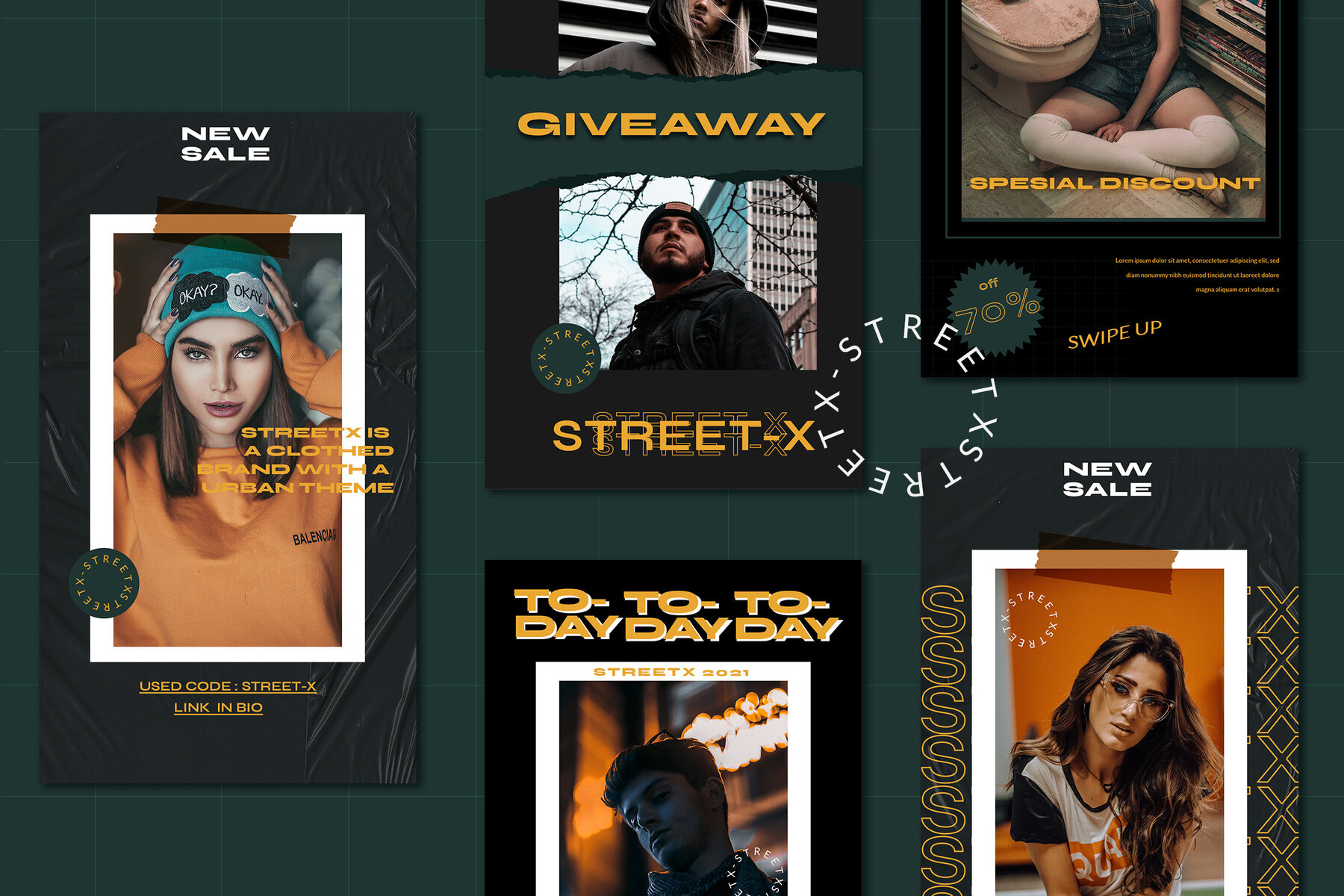 STREETX Instagram Template STREETX Instagram Template