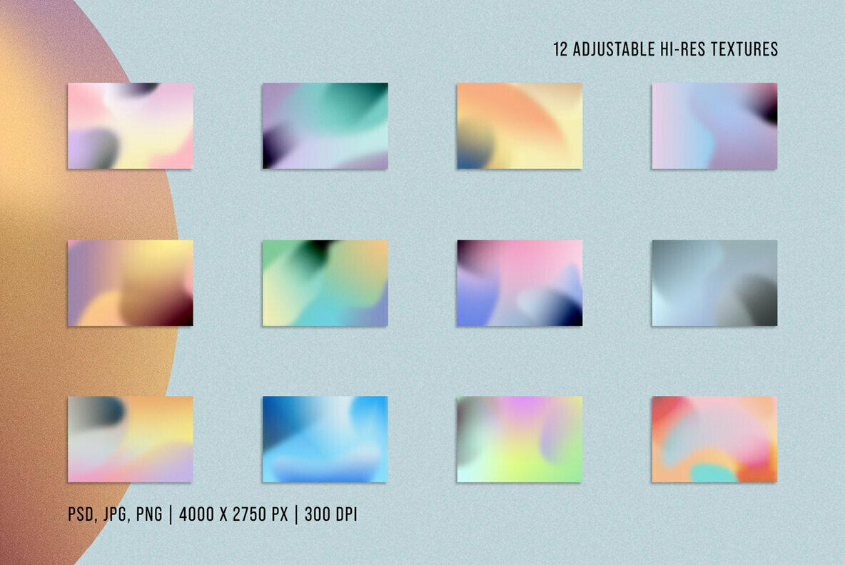 Pastel Gradients Pastel Gradients