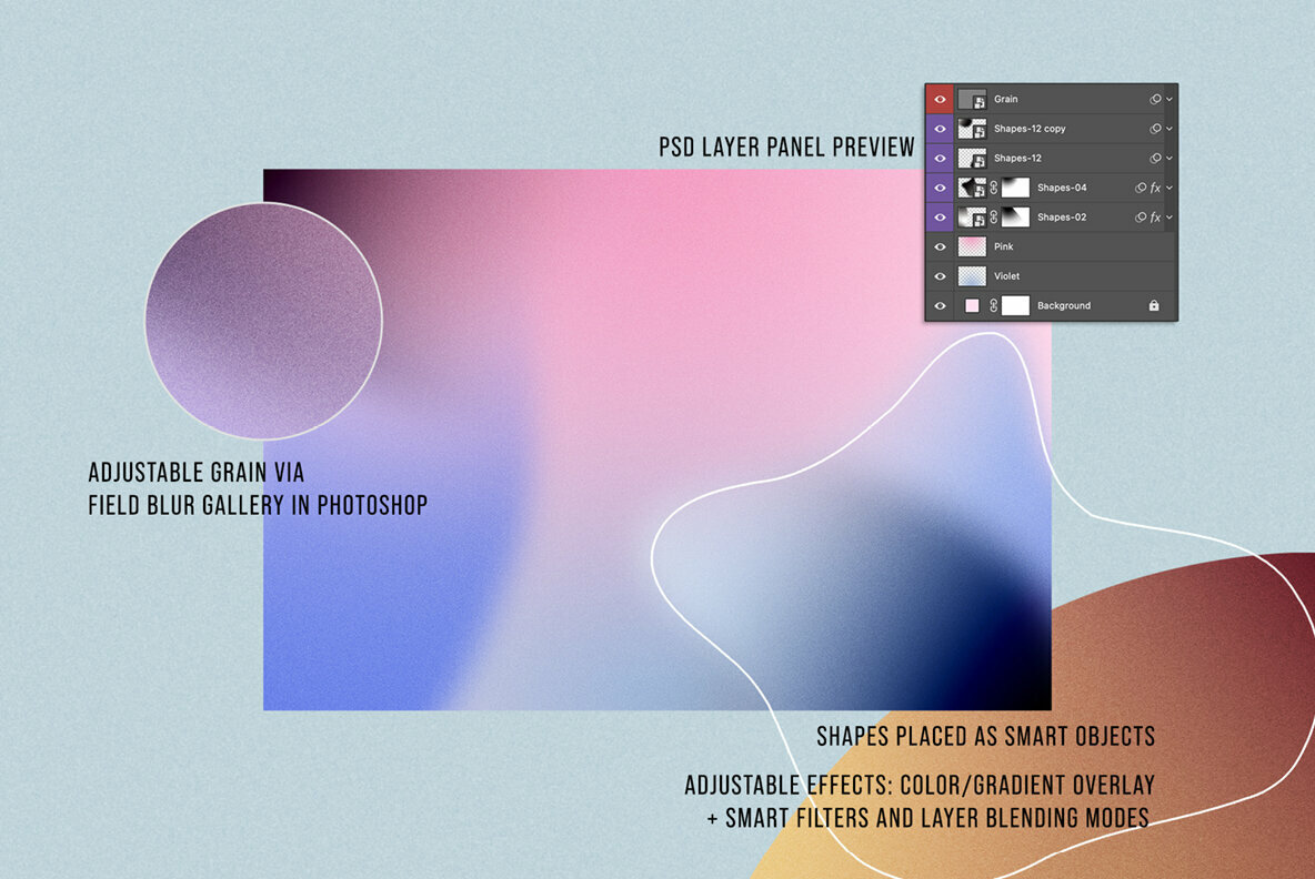 Pastel Gradients Pastel Gradients