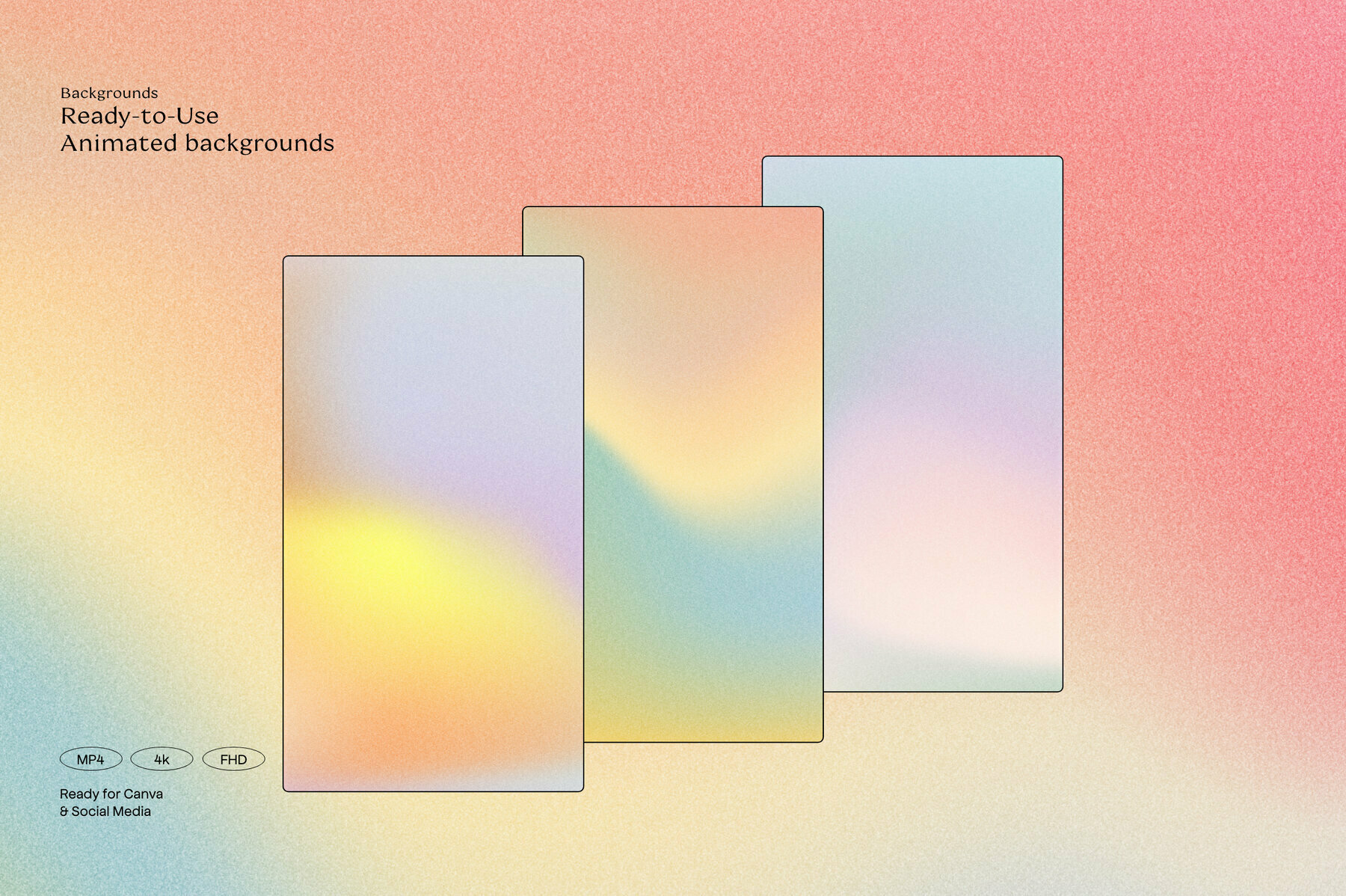 IRID Animated Gradients Backgrounds IRID Animated Gradients Backgrounds