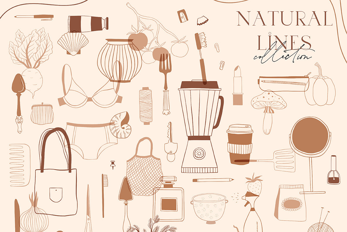 Natural Lines Collection 6