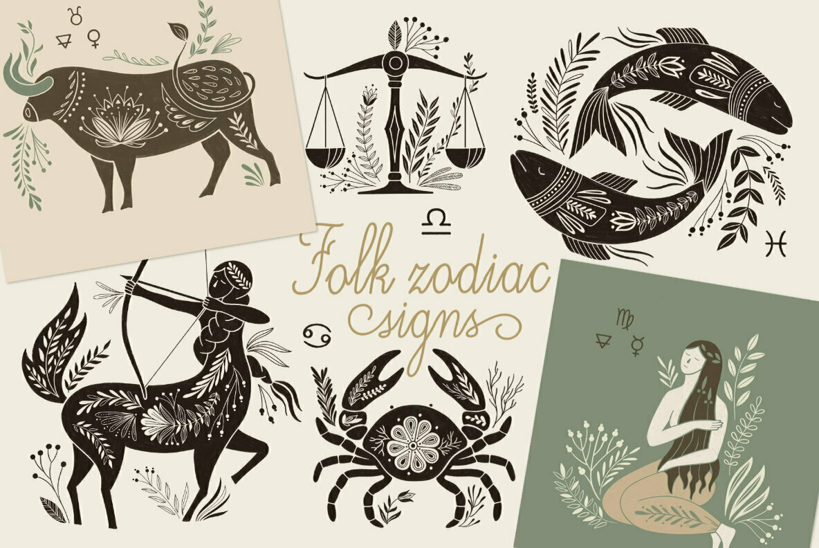 Folk Zodiac Signs Folk Zodiac Signs