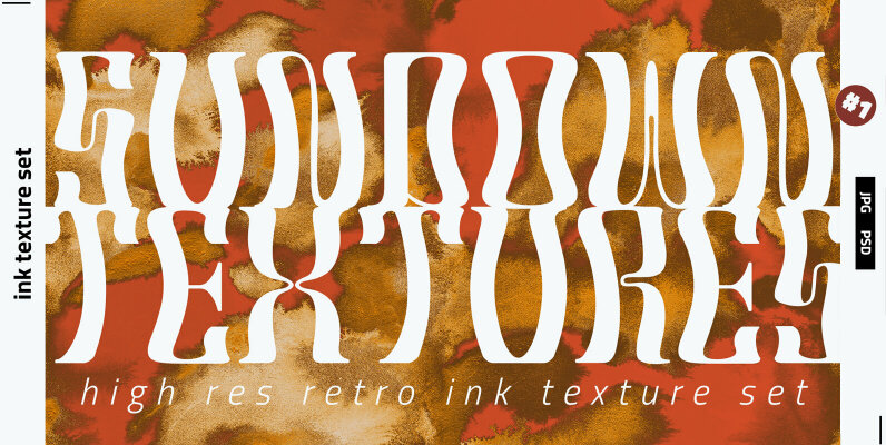 Sundown Ink Textures