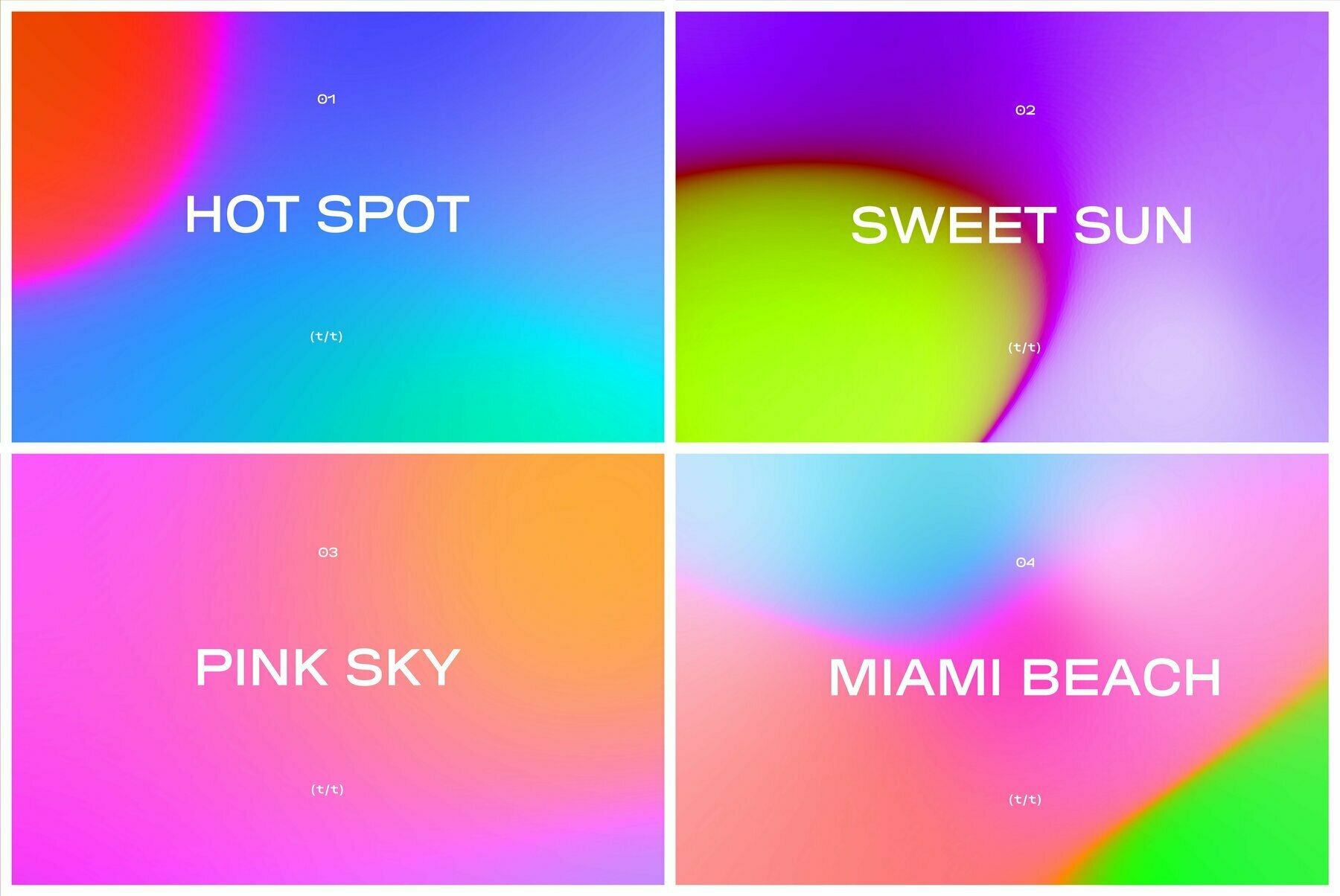 Animated Gradients Texture Pack Animated Gradients Texture Pack