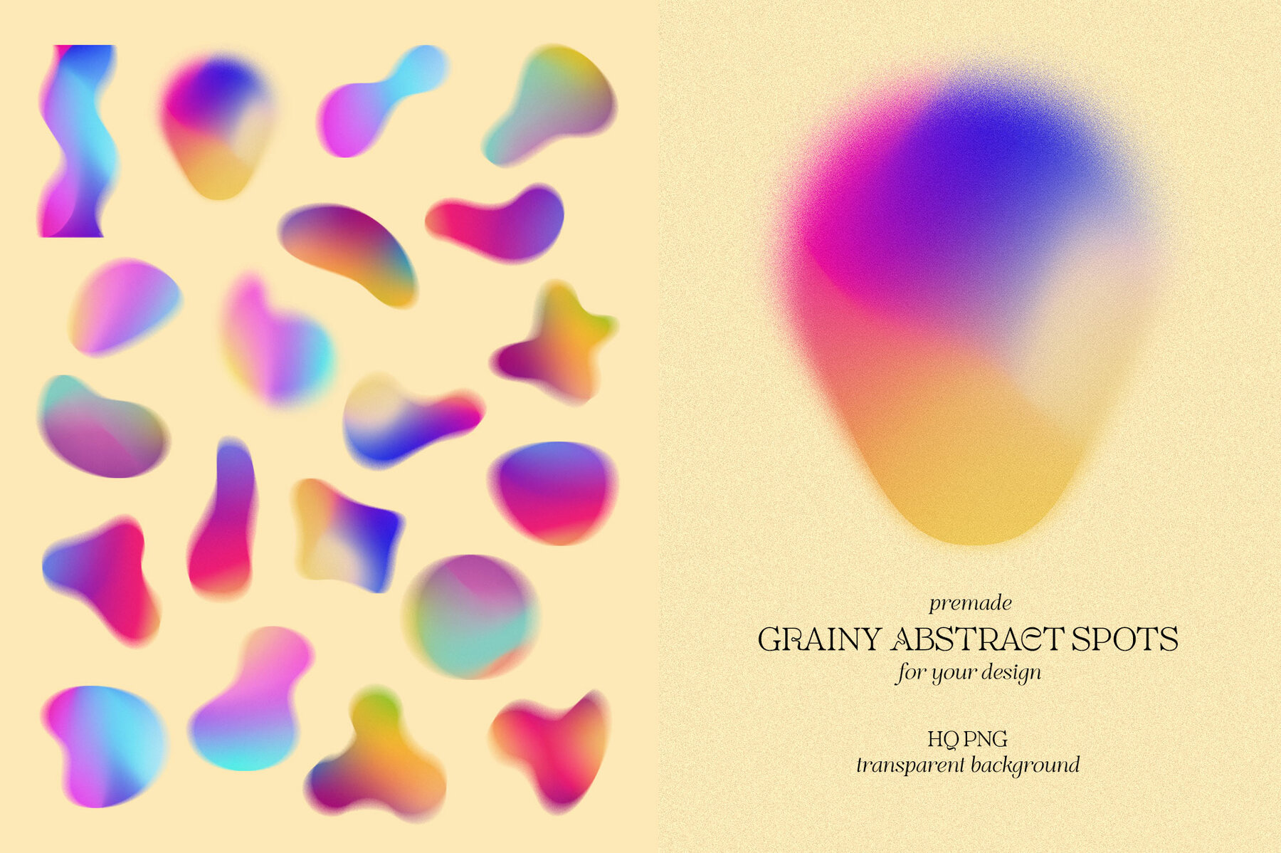Grainy Spots Gradients Grainy Spots Gradients