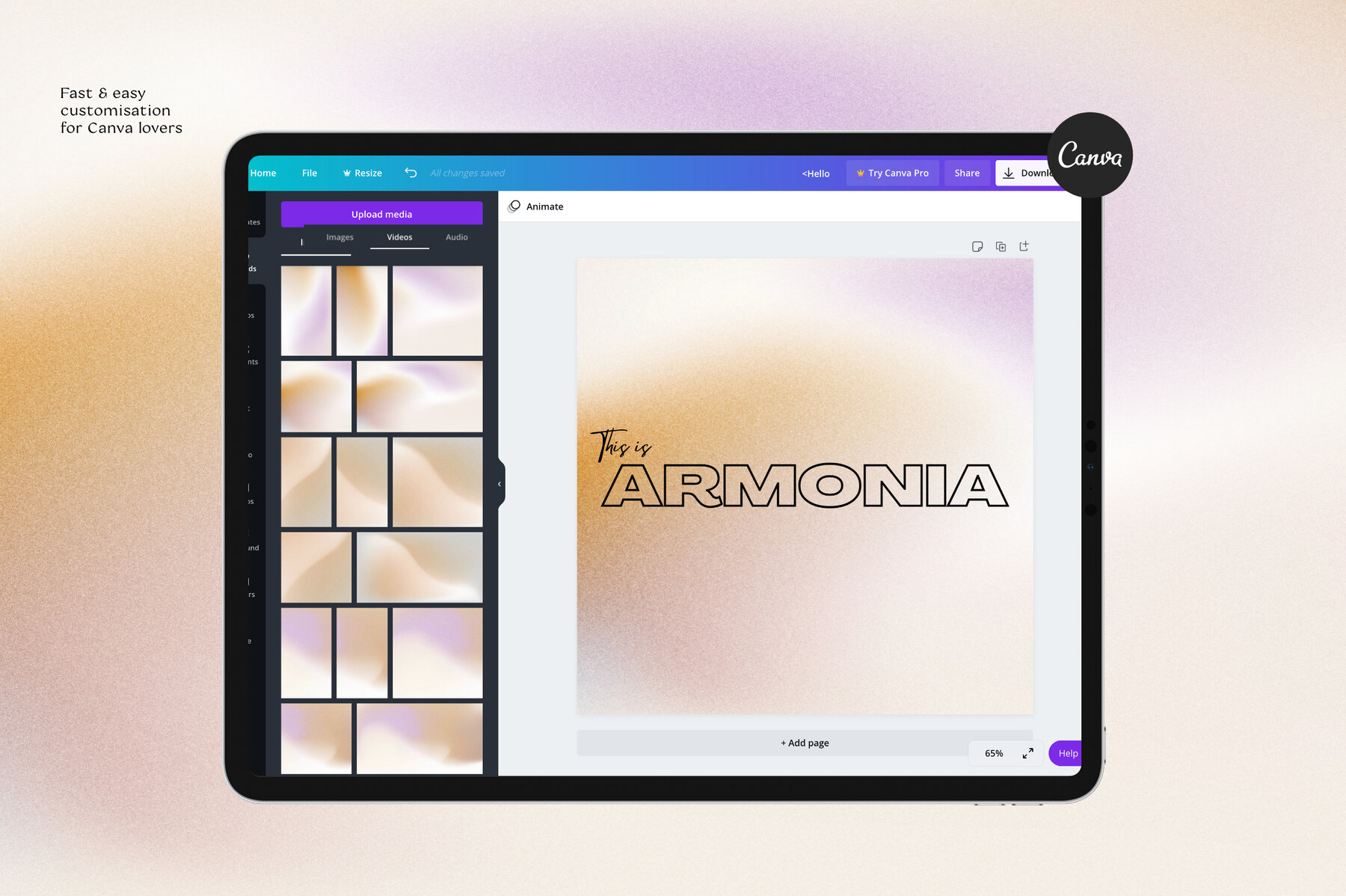 ARMONIA Animated Gradients ARMONIA Animated Gradients
