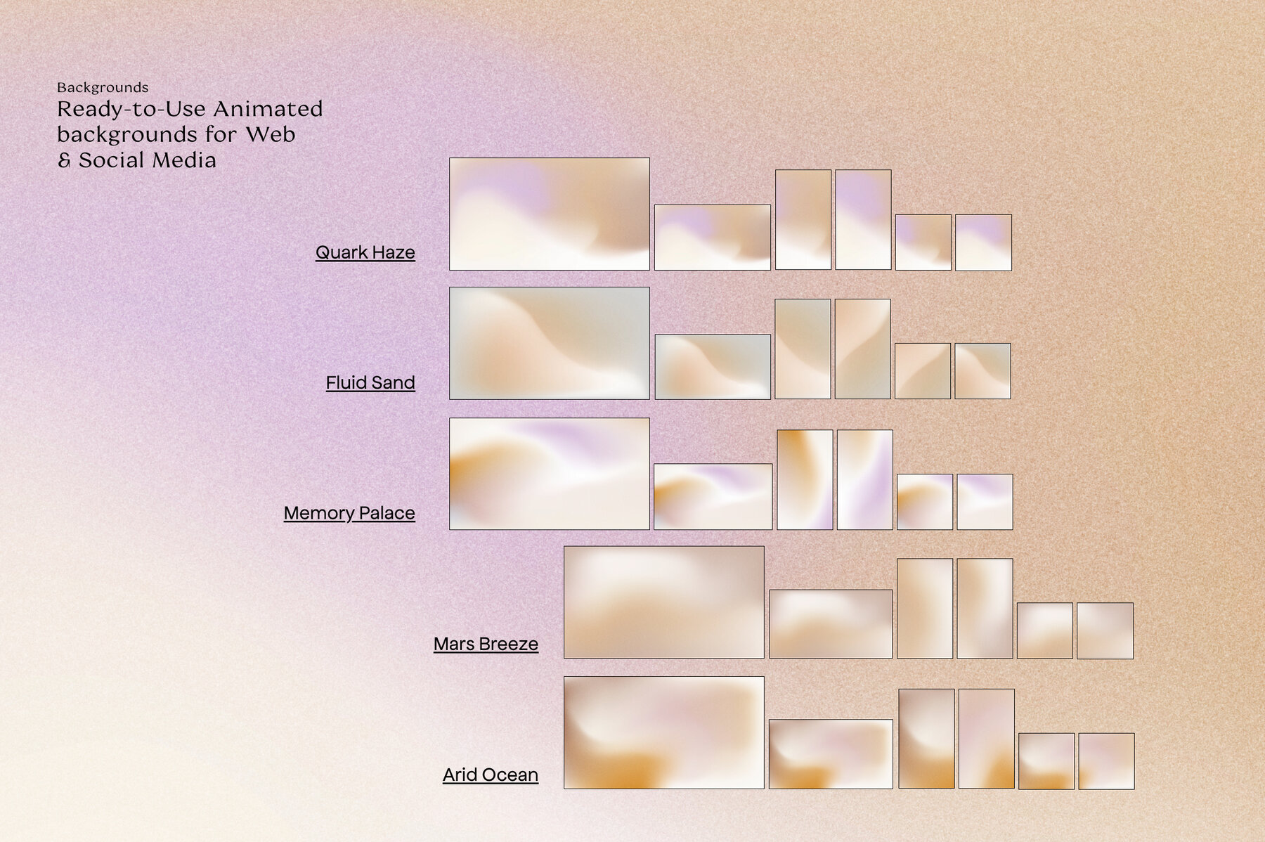 ARMONIA Animated Gradients ARMONIA Animated Gradients