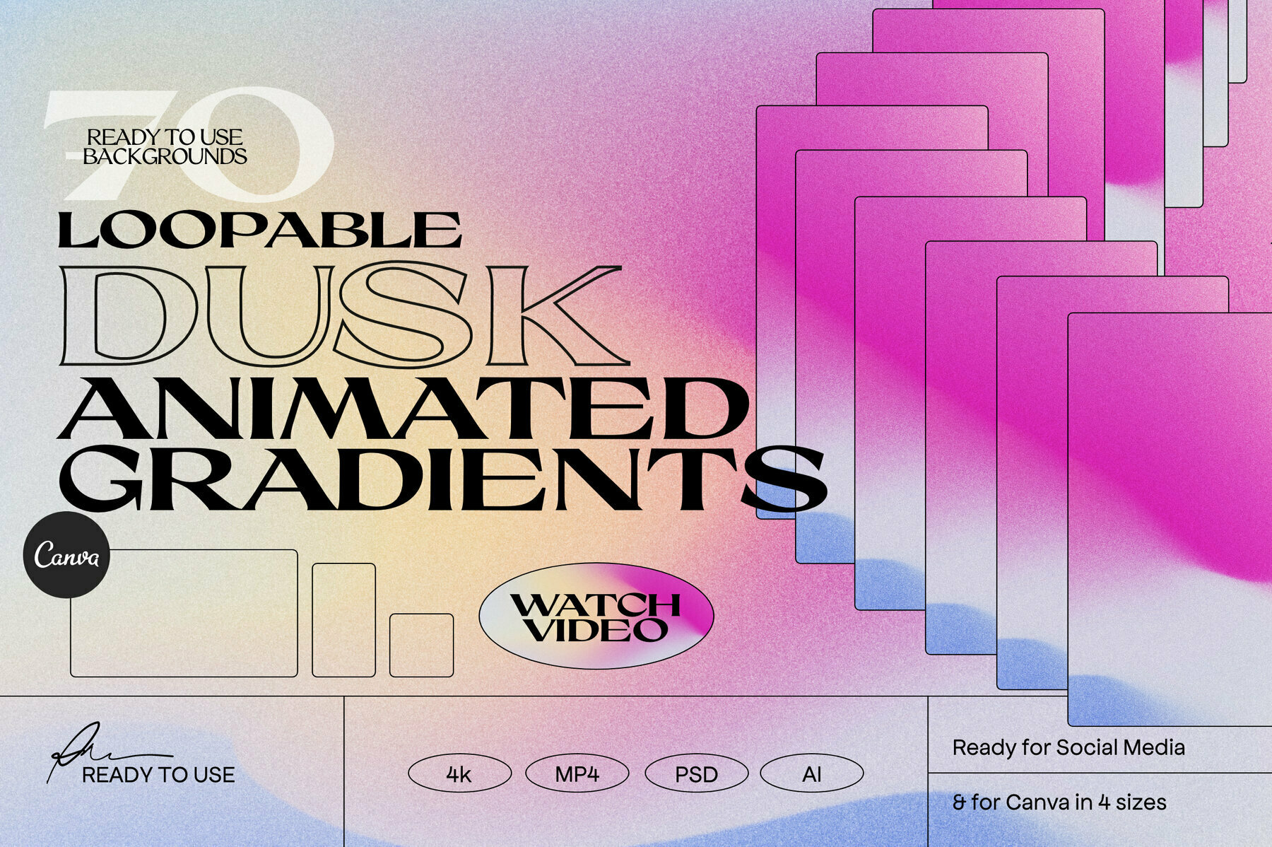 DUSK Animated Gradients DUSK Animated Gradients