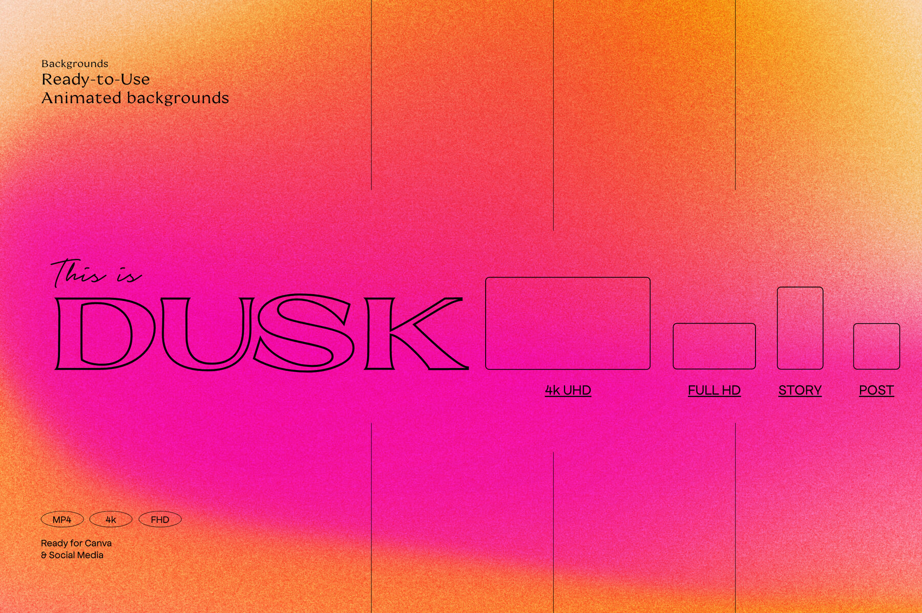 DUSK Animated Gradients DUSK Animated Gradients