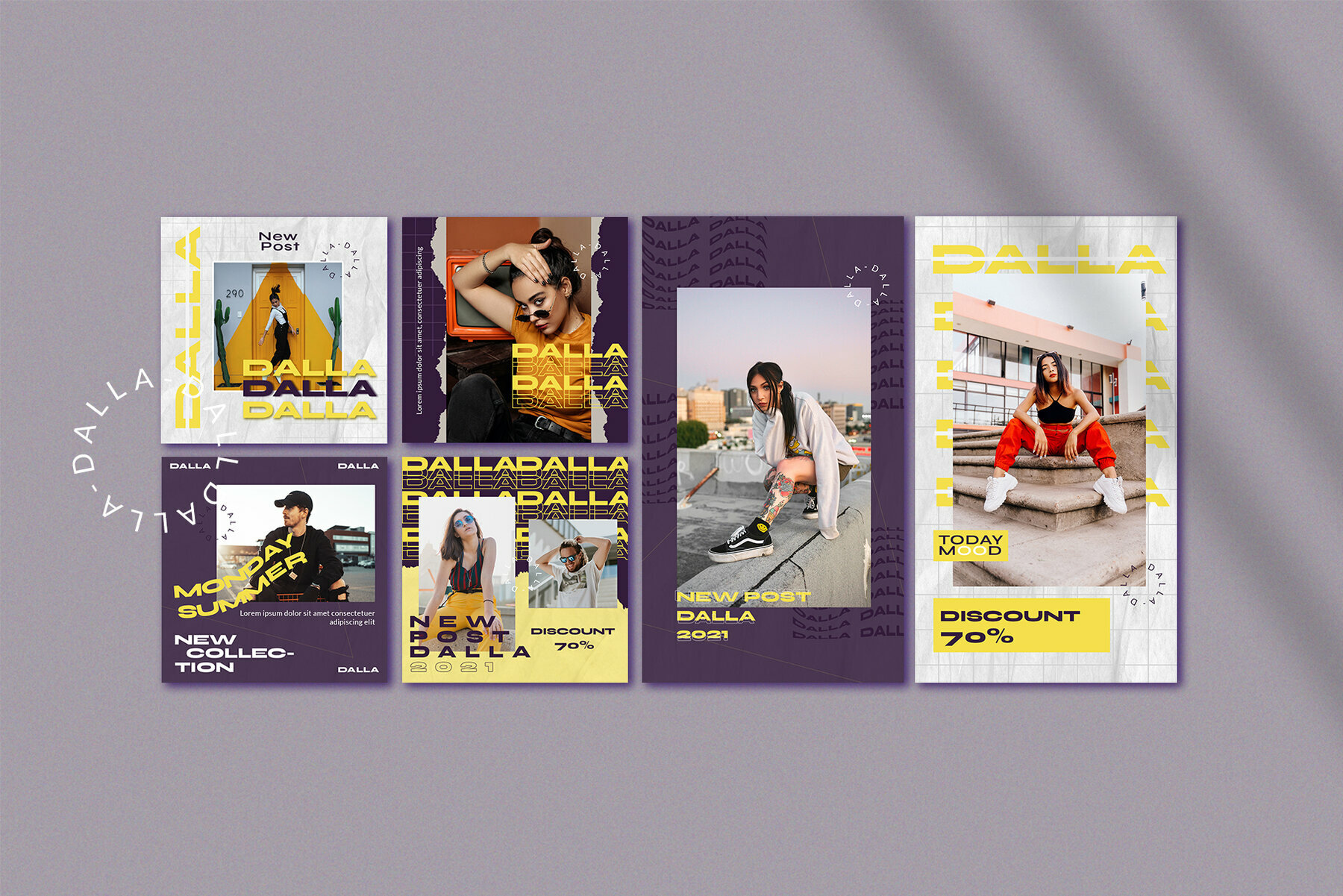 DALLA Instagram Template DALLA Instagram Template