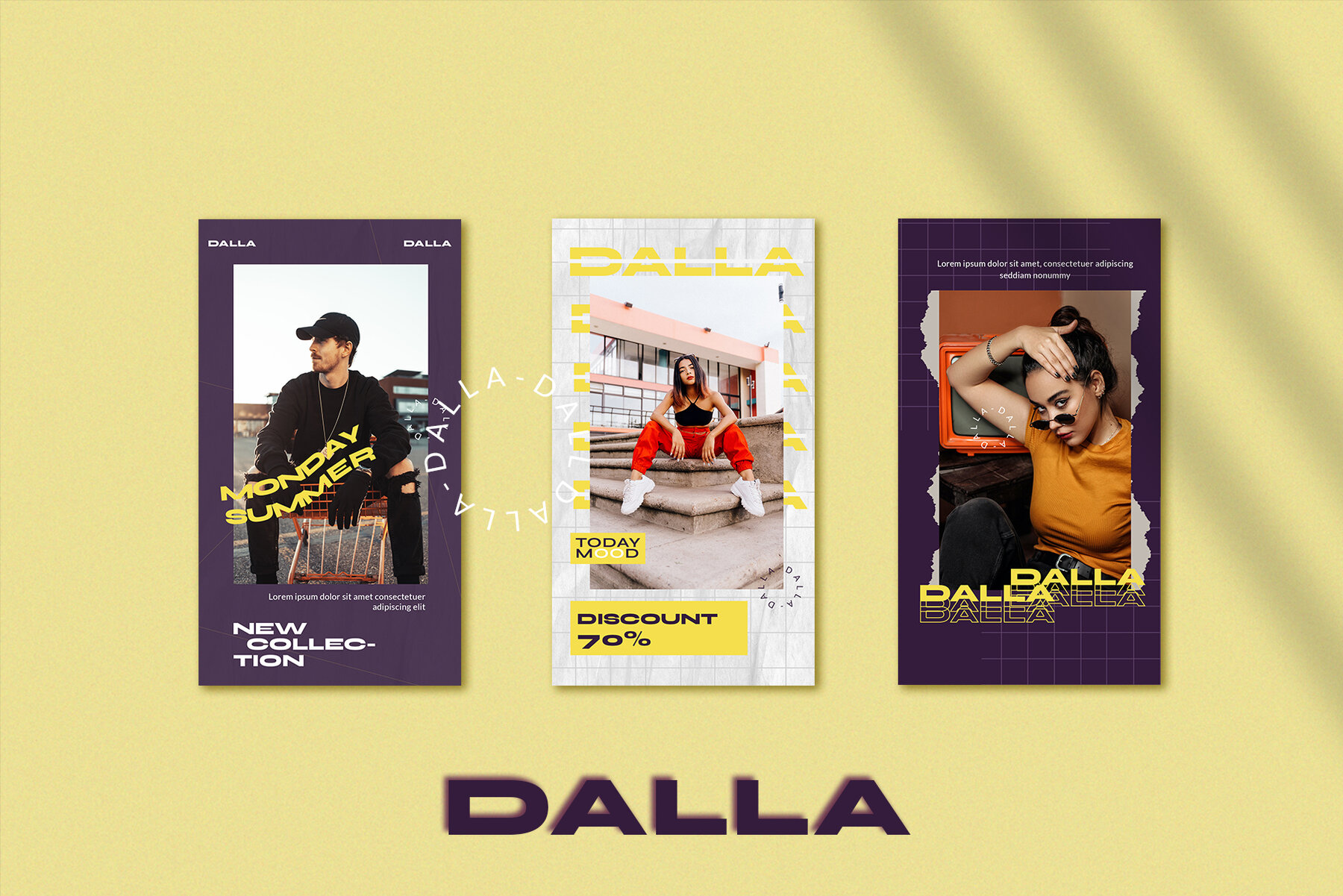 DALLA Instagram Template DALLA Instagram Template