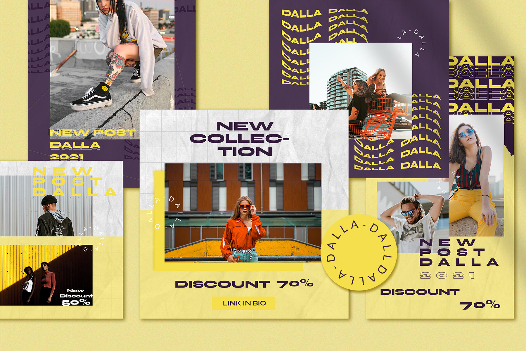 DALLA Instagram Template DALLA Instagram Template
