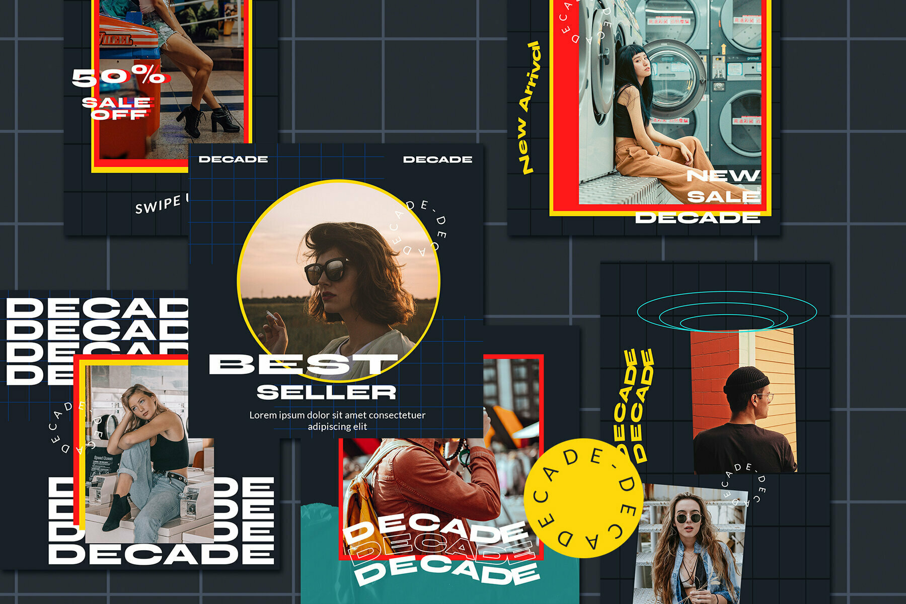 DECADE Instagram Template DECADE Instagram Template