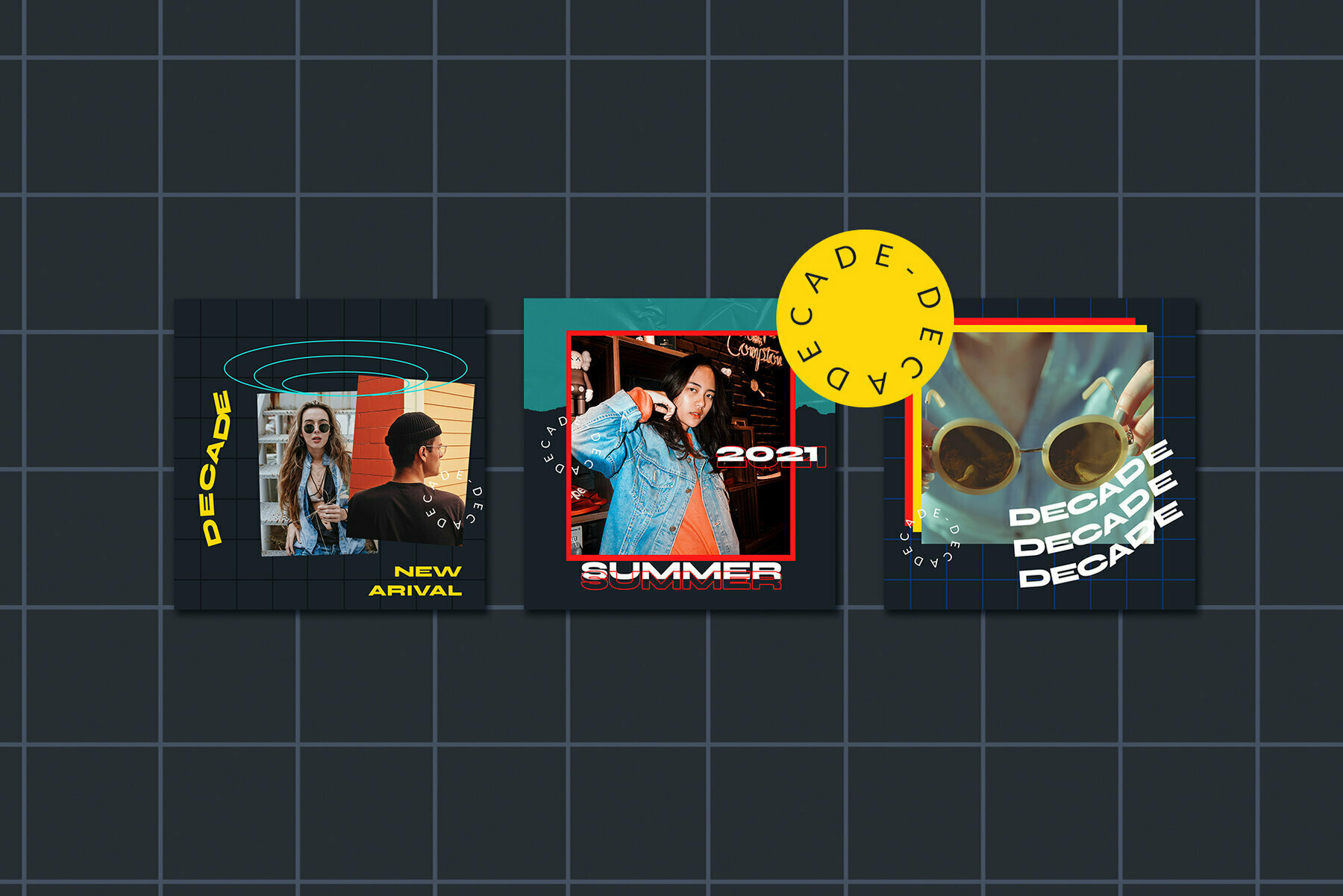 DECADE Instagram Template DECADE Instagram Template