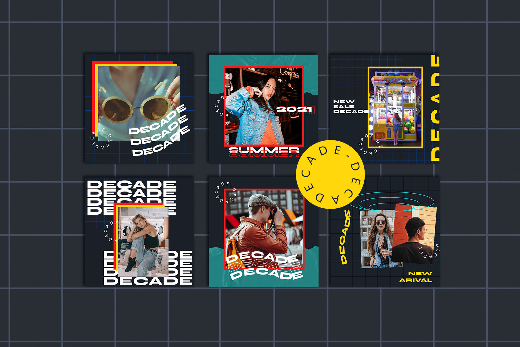 DECADE Instagram Template DECADE Instagram Template