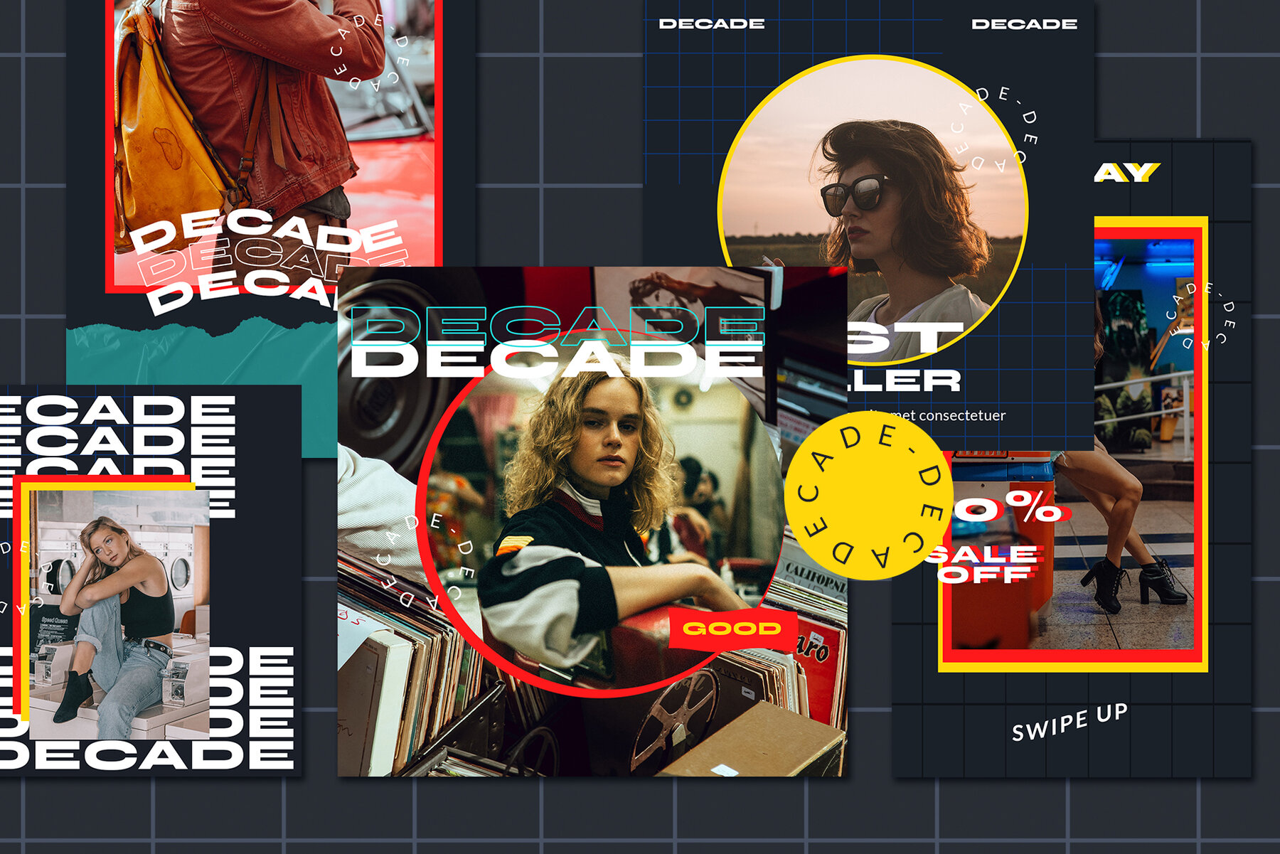 DECADE Instagram Template DECADE Instagram Template