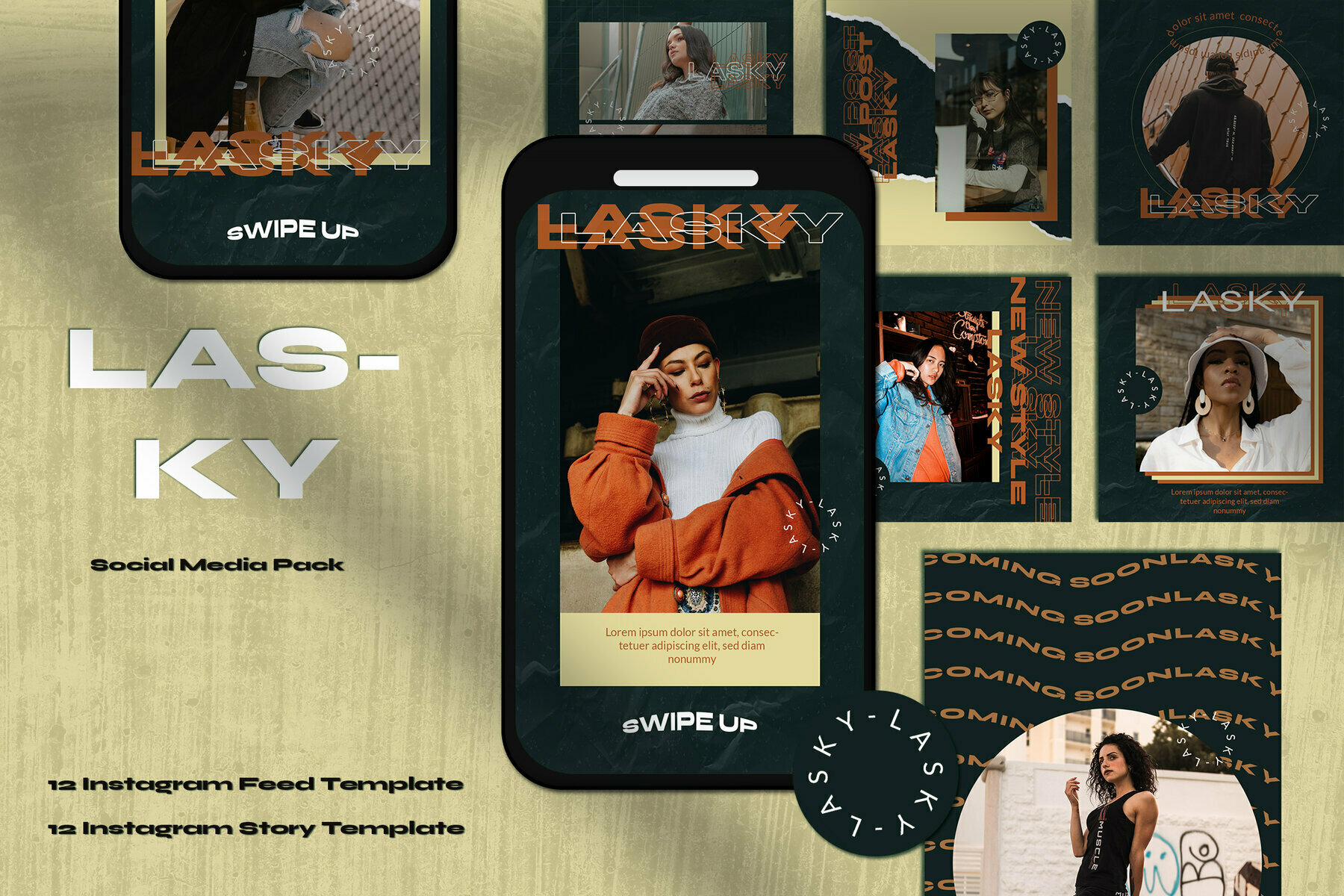 Lasky Instagram Template Lasky Instagram Template