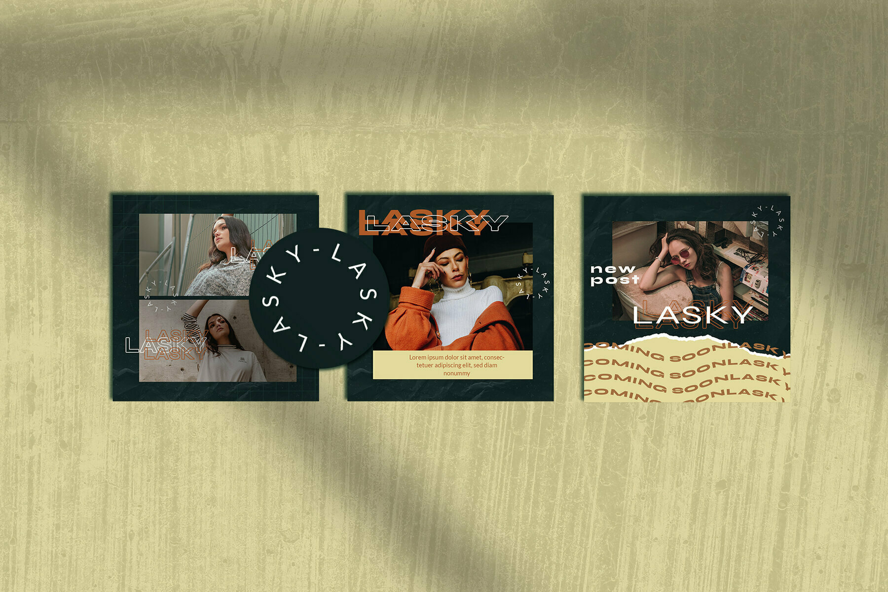 Lasky Instagram Template Lasky Instagram Template