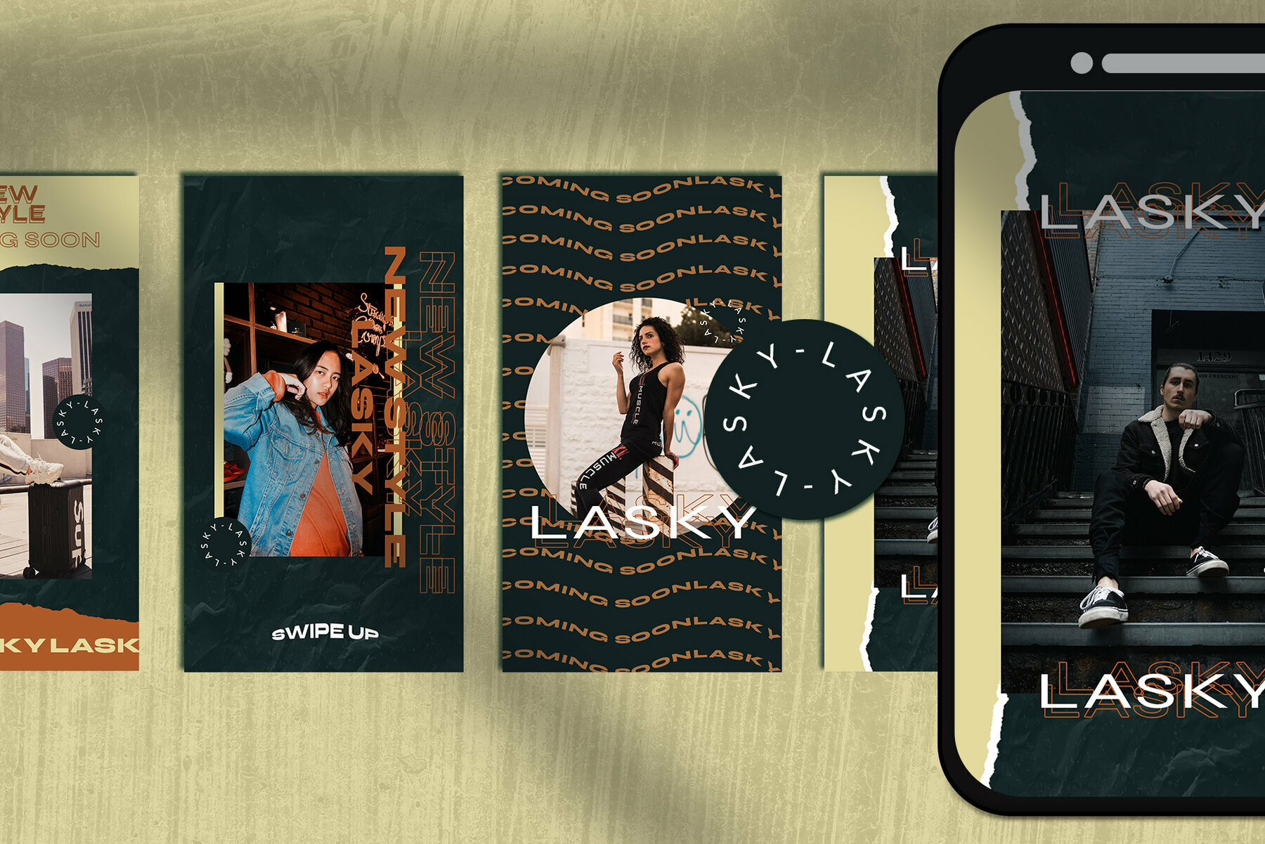 Lasky Instagram Template Lasky Instagram Template