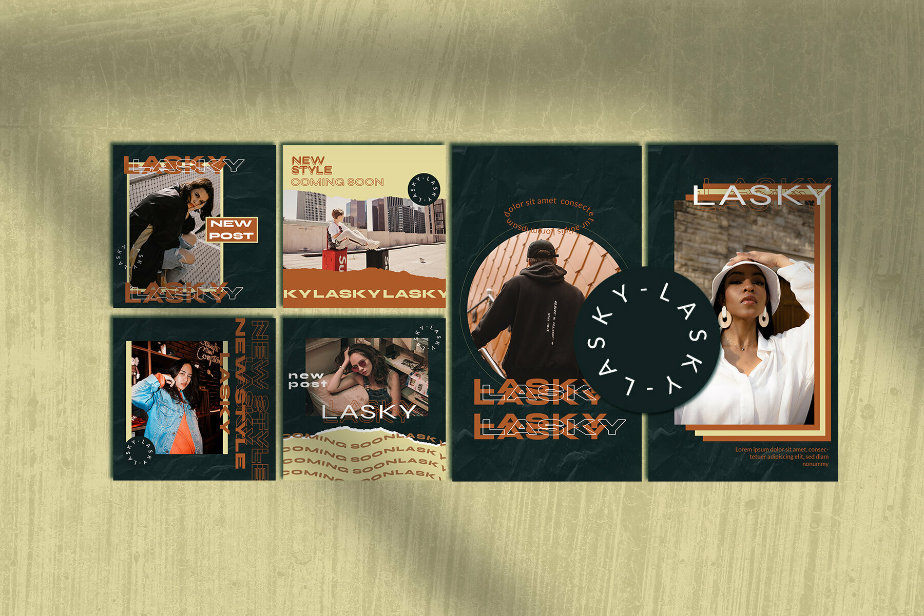 Lasky Instagram Template Lasky Instagram Template