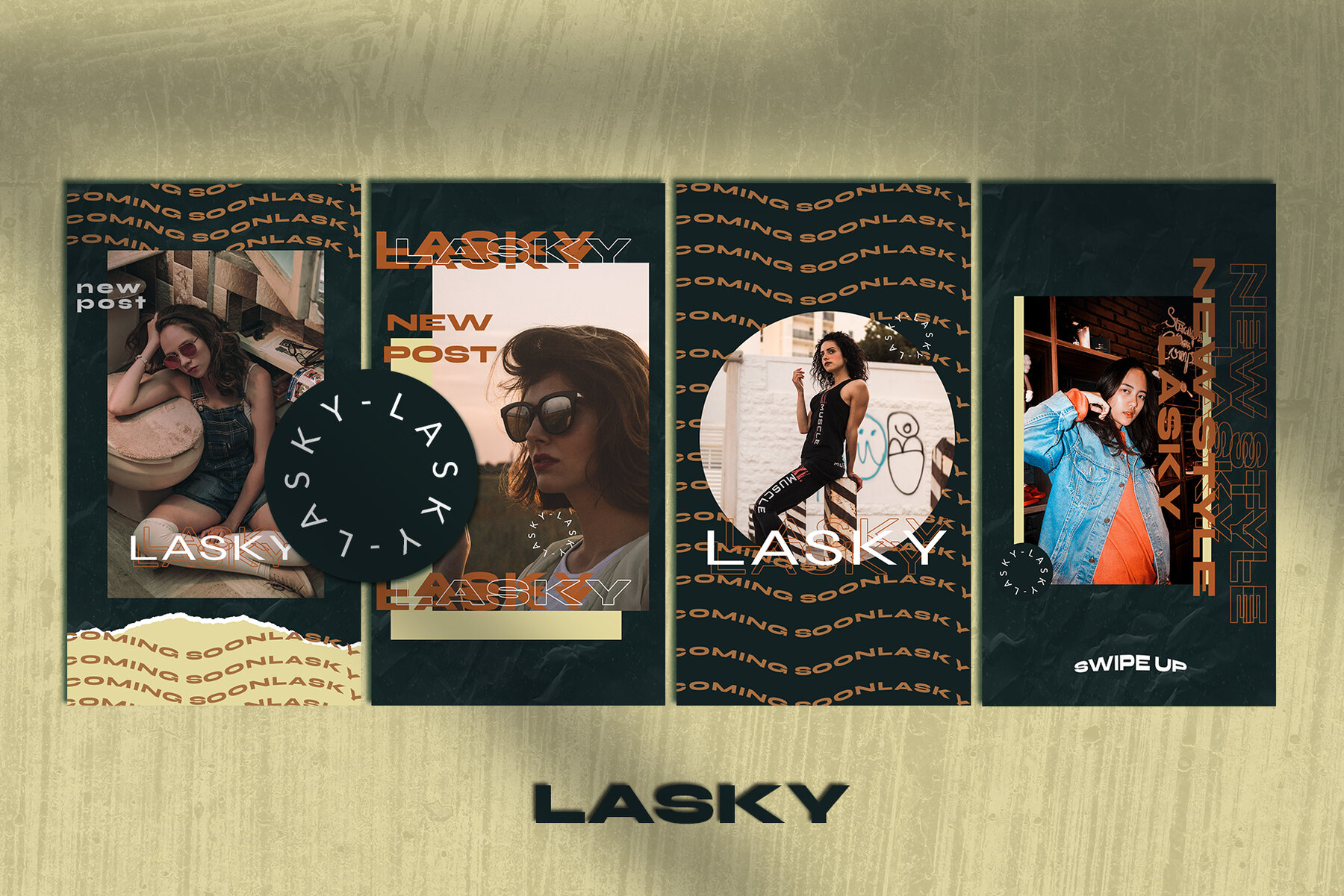 Lasky Instagram Template Lasky Instagram Template