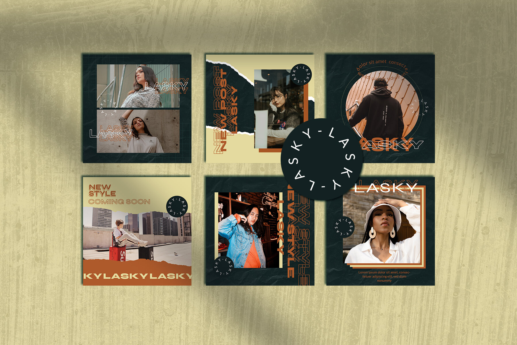 Lasky Instagram Template Lasky Instagram Template