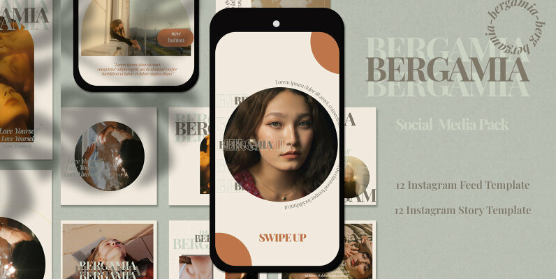 BERGAMIA Instagram Template