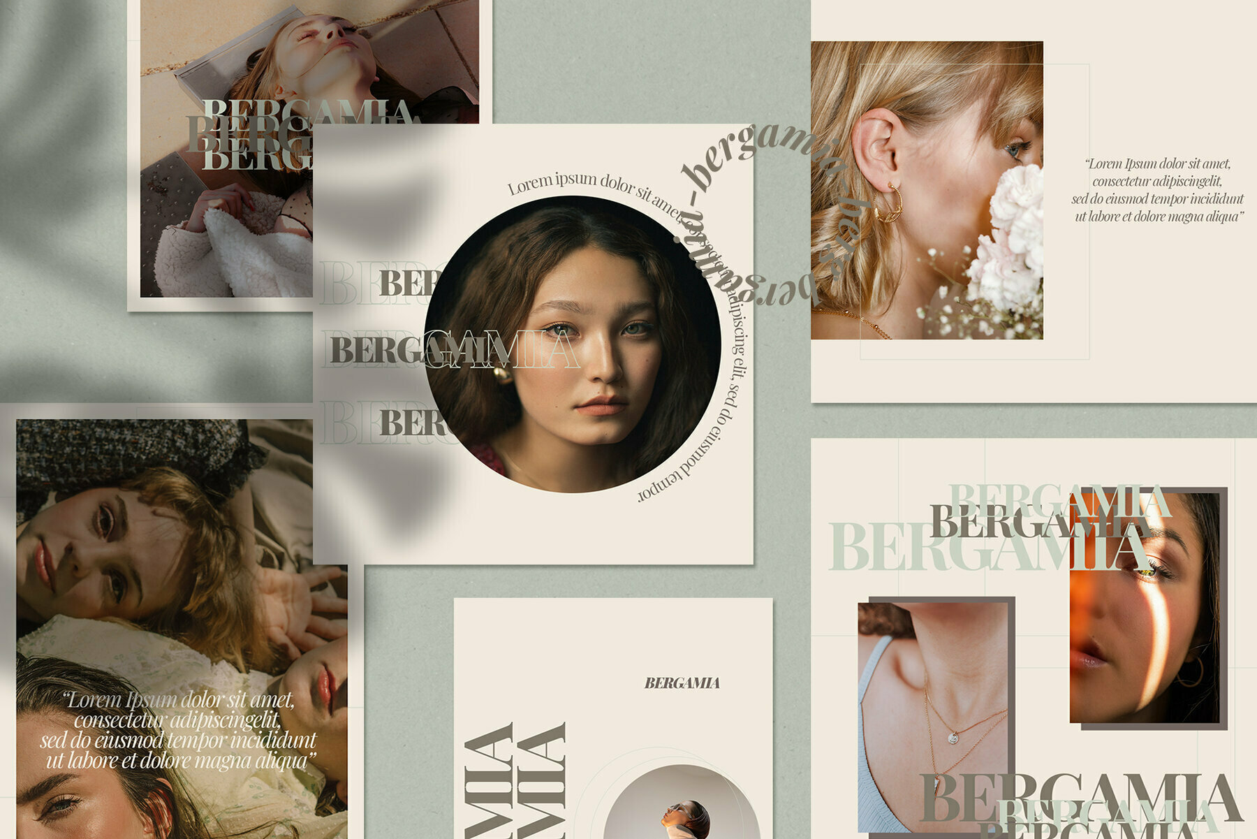 BERGAMIA Instagram Template BERGAMIA Instagram Template