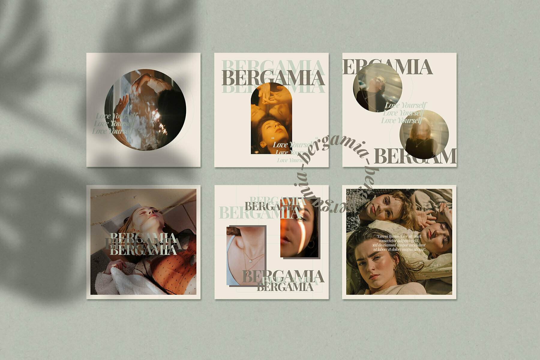 BERGAMIA Instagram Template BERGAMIA Instagram Template