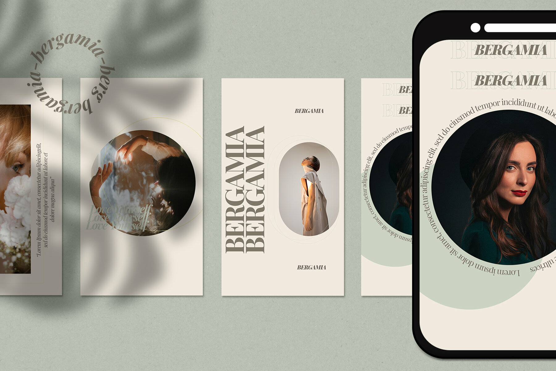 BERGAMIA Instagram Template BERGAMIA Instagram Template