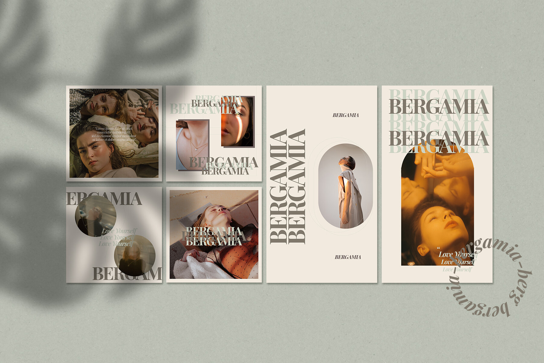 BERGAMIA Instagram Template BERGAMIA Instagram Template