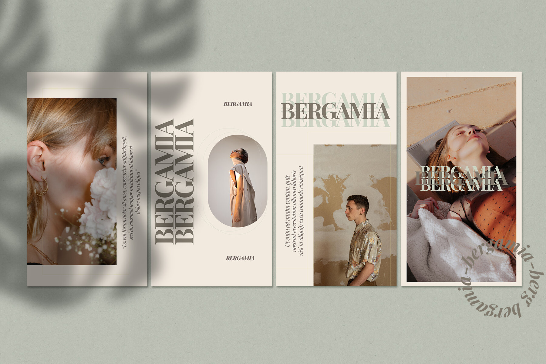 BERGAMIA Instagram Template BERGAMIA Instagram Template