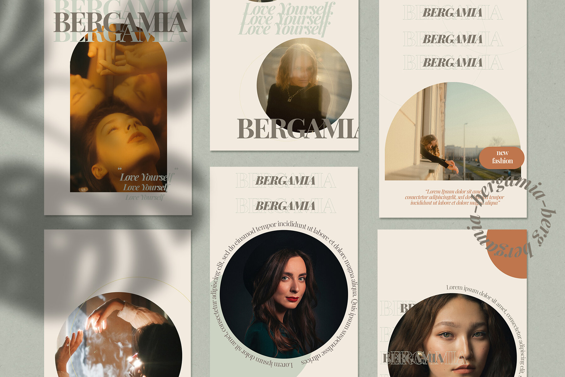 BERGAMIA Instagram Template BERGAMIA Instagram Template