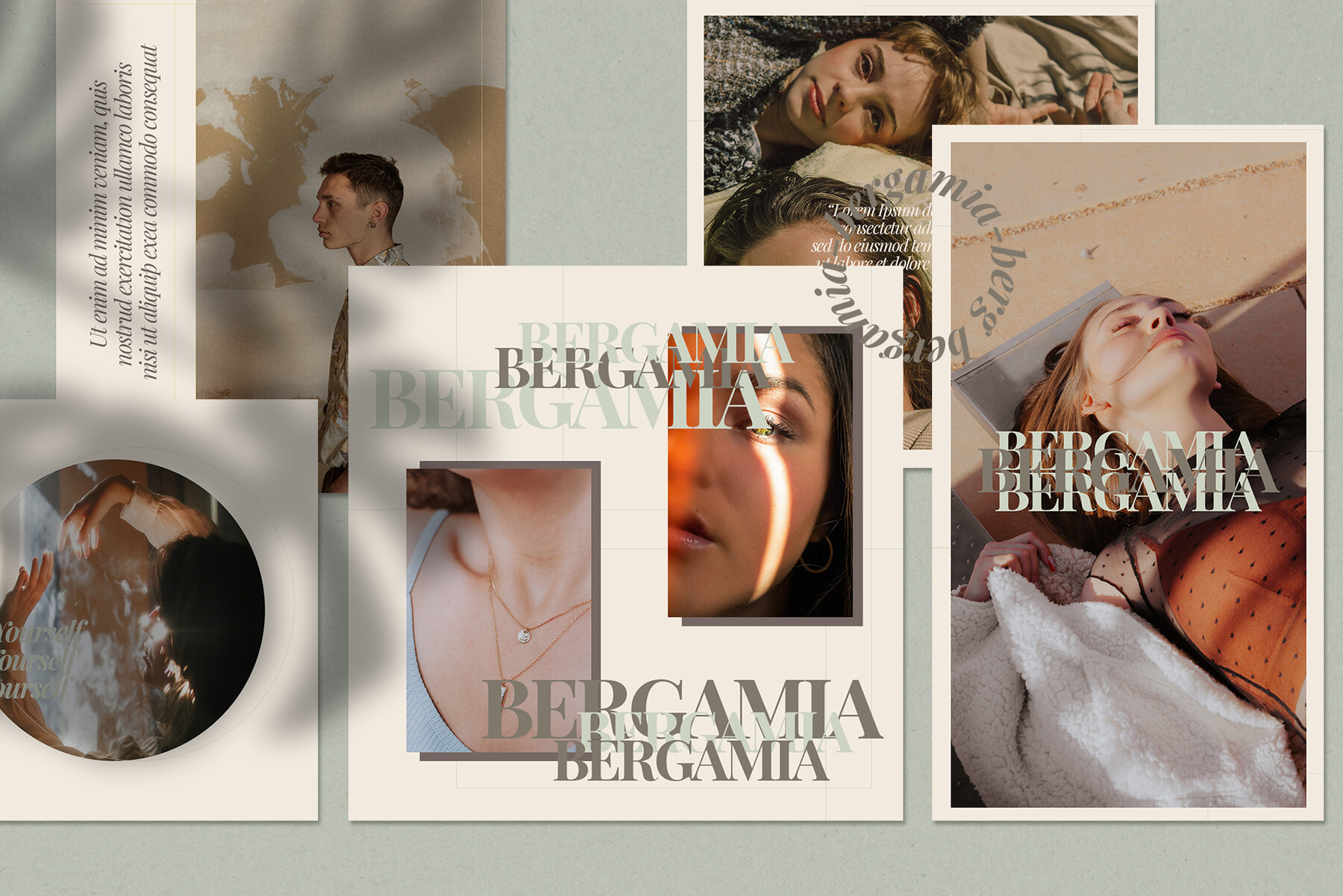 BERGAMIA Instagram Template BERGAMIA Instagram Template