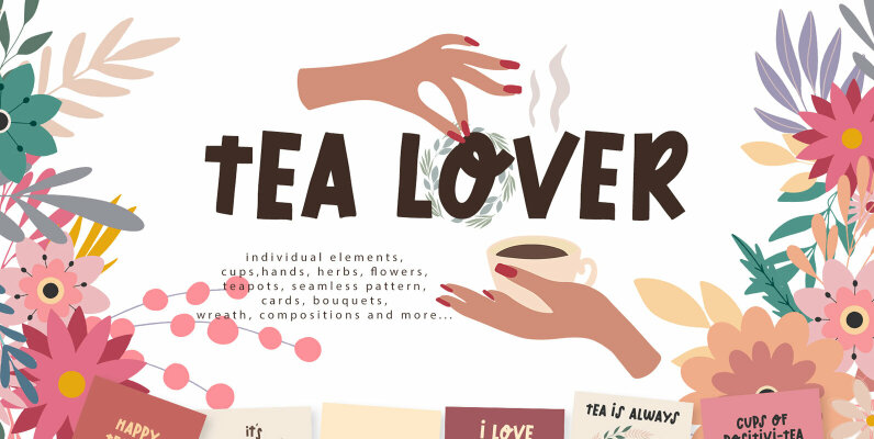 Tea Lover Art Set