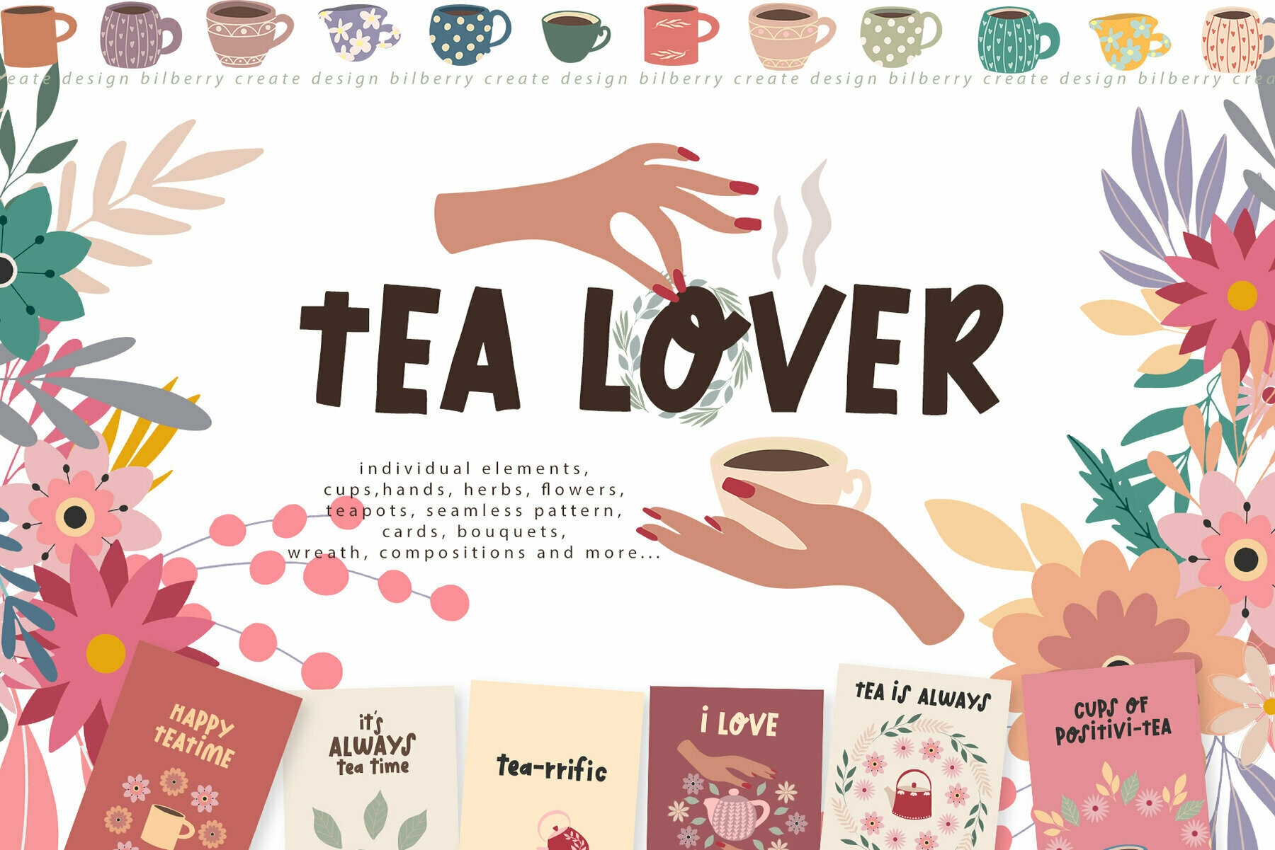 Tea Lover Art Set 1