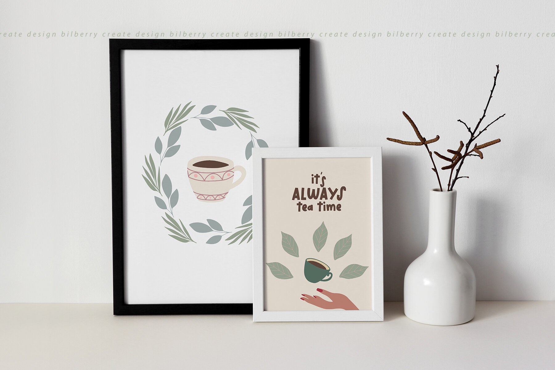 Tea Lover Art Set 15